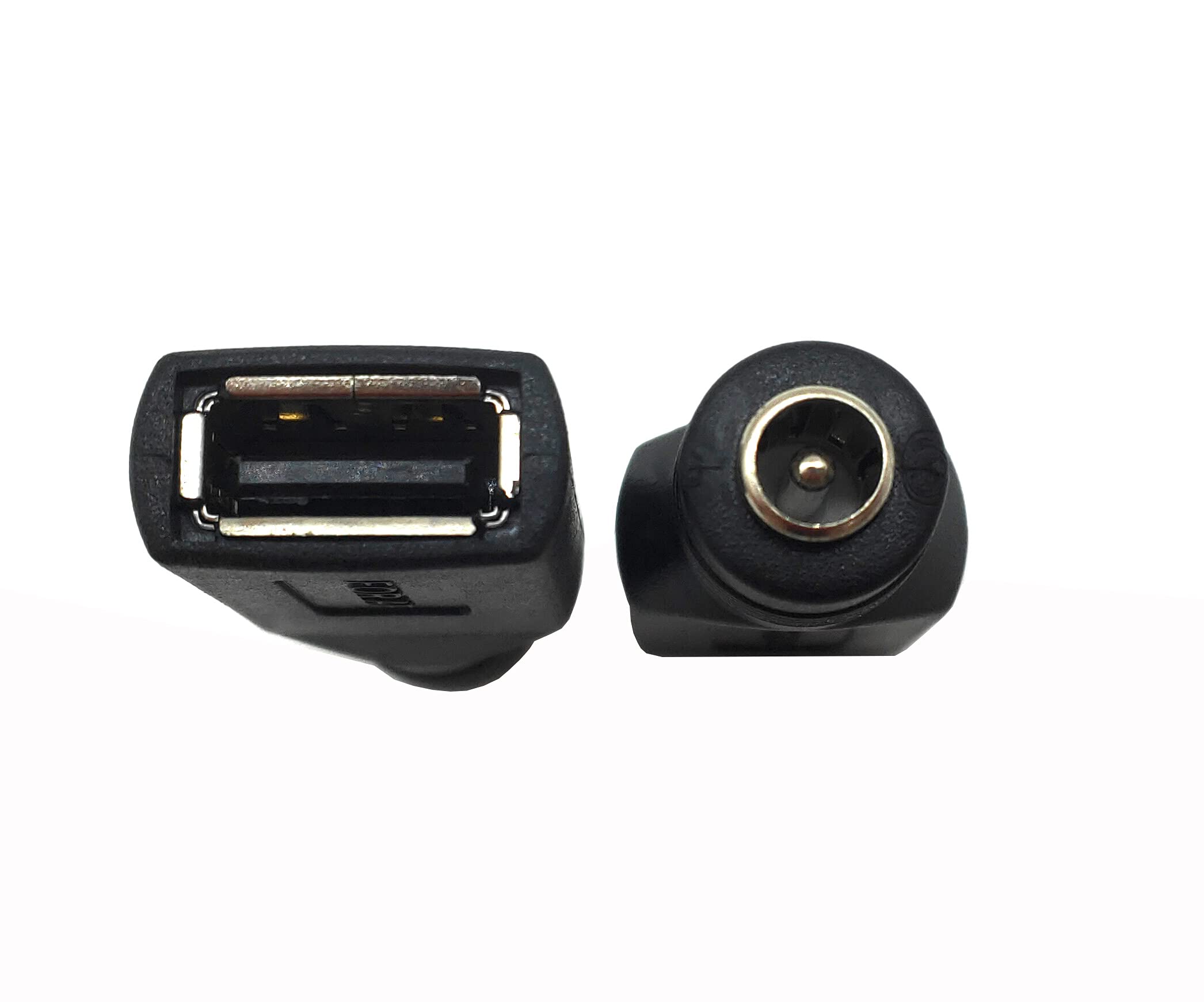 Traovien Usb A To Dc Power Adapter, 2Pcs   Female 5.5X2.1Mm Connectors For Laptop Charging