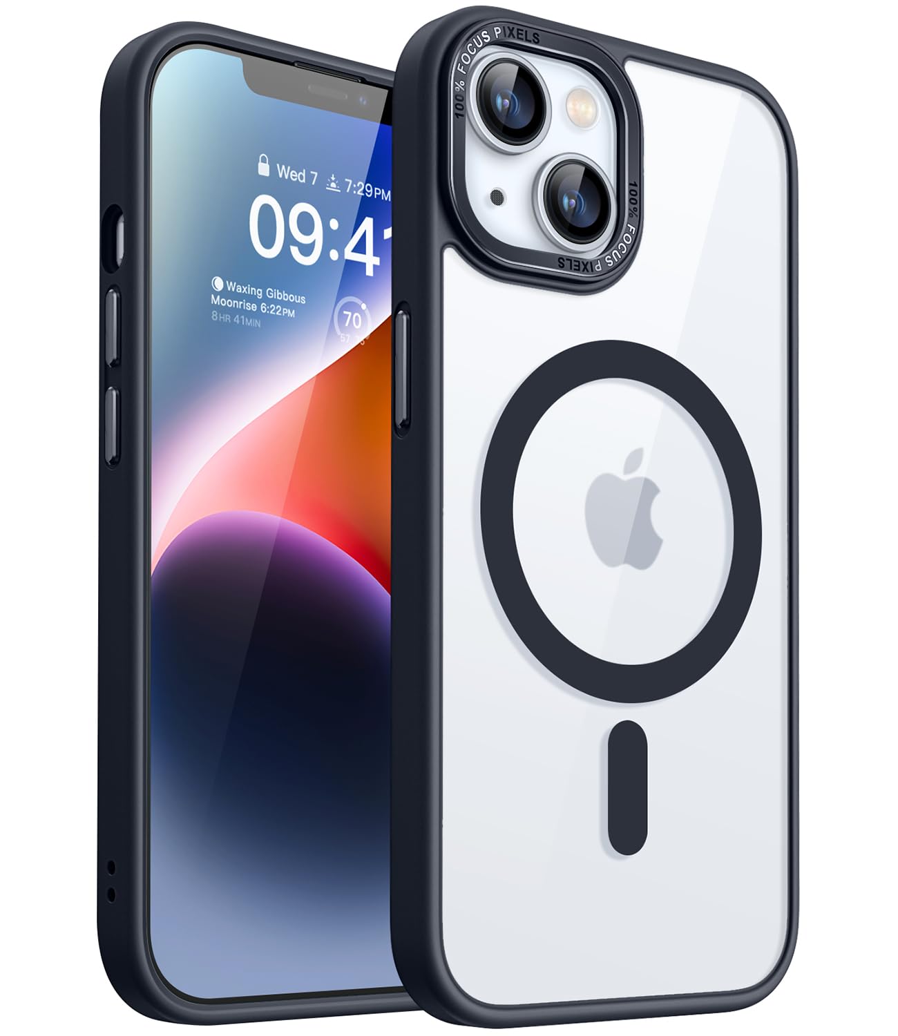 Canshn For Iphone 14 Case/Iphone 13 Case [Compatible With Magsafe & Mil Grade Drop Tested] Magnetic Phone Case For Iphone 14/13,