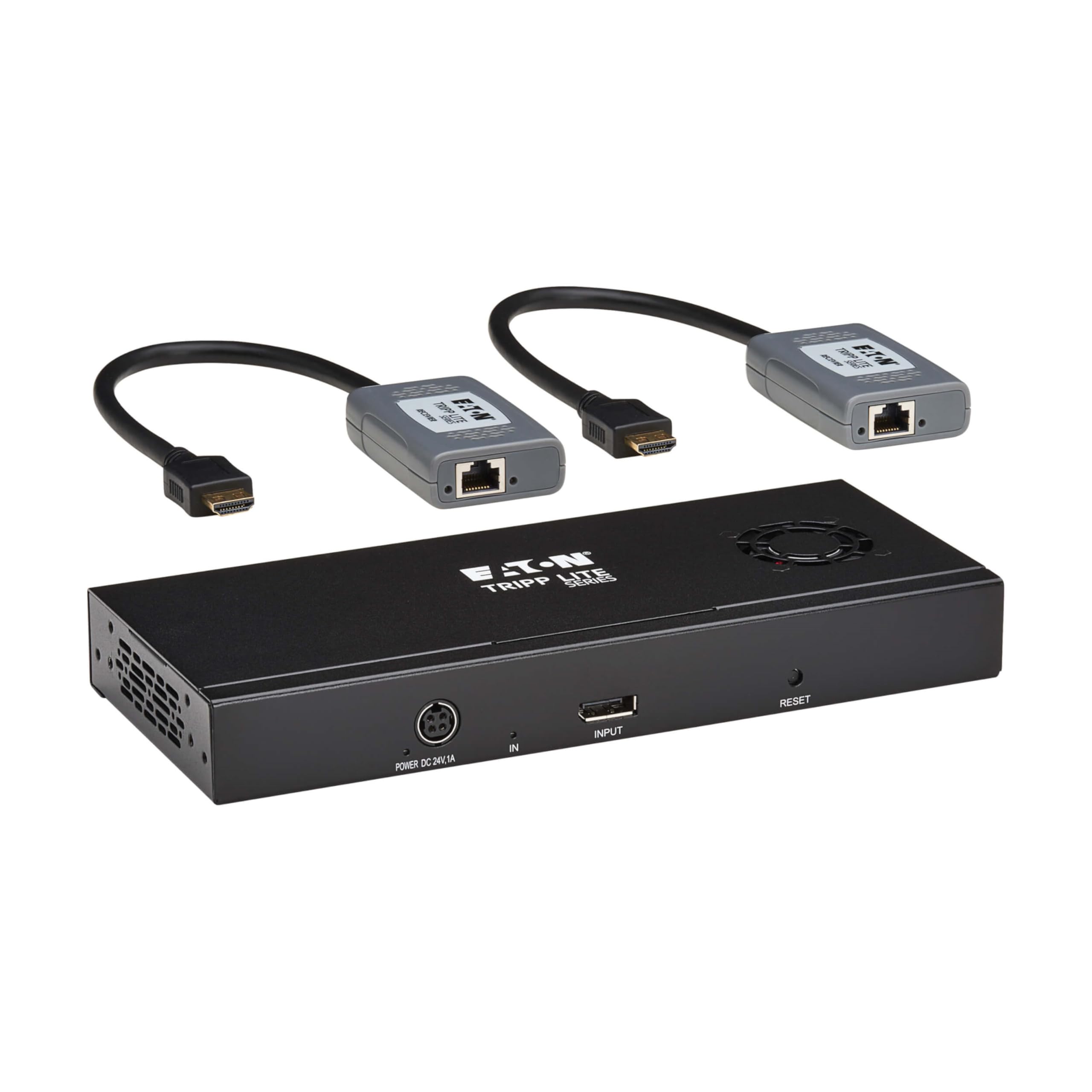 Eaton Tripp Lite Series 2-Port Displayport To Hdmi Splitter/Extender Kit Over Ca