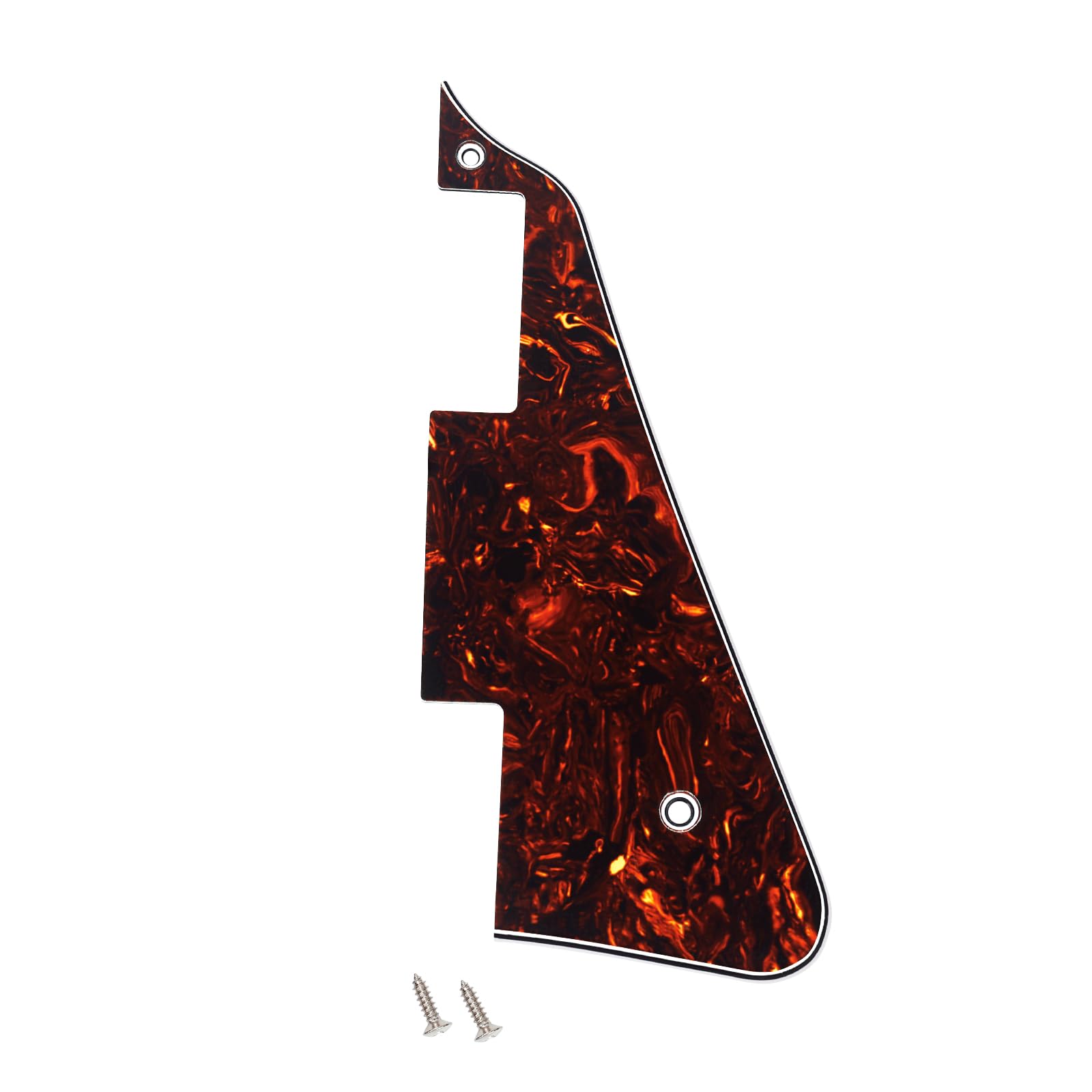 Banworks 4 Ply Les Paul Pickguard Lp Pickguard Scratch Plate 2 Hole Electric Guitar Pickguard For Epiphone Epi Les Paul Lp Jt/Hb