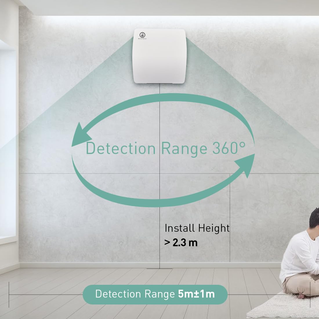 Hehou Bathroom Exhaust Automatic Fan For Wall And Window,Quiet 4 In Bathroom Motion Sensor And Delay Time Exhaust Fan With O Rin