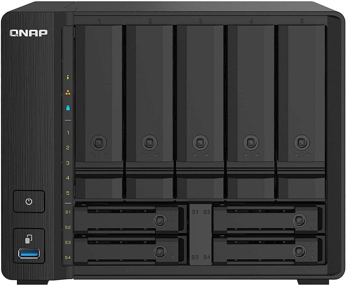 Qnap Ts-932Px-4G 5+4 Bay High-Speed Nas With Two 10Gbe And 25Gbe Ports