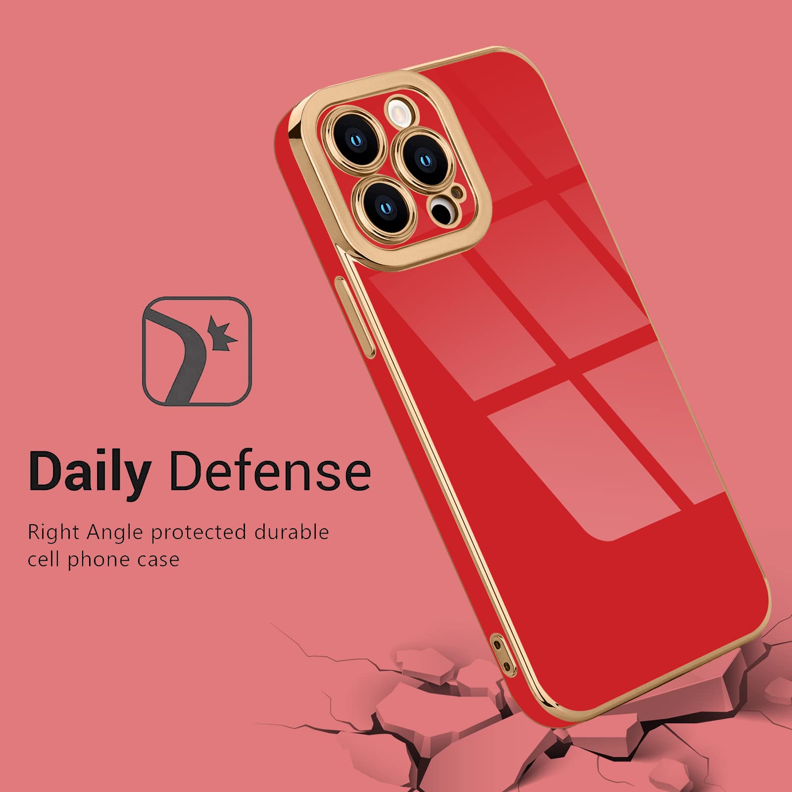 Lafunda For Iphone 12 Pro Max Case, Cute Slim Soft Silicone Shockproof Cover For Women Girls Anti Scratch Protective Luxury Pret