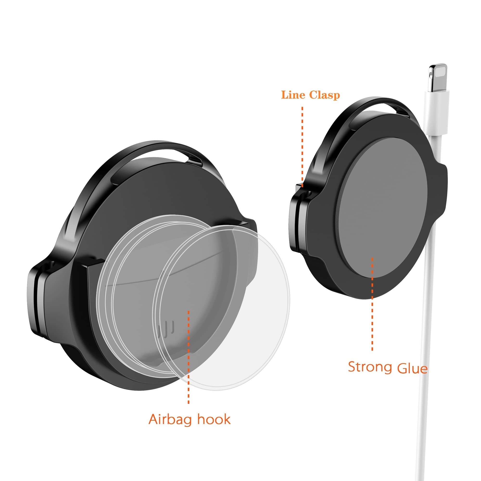 Daite Socket Car Mount Car Grips Holder For Phone Stand 360 Rotation Dashboard Sticker Holder For Socket Mount Users On Car Dash