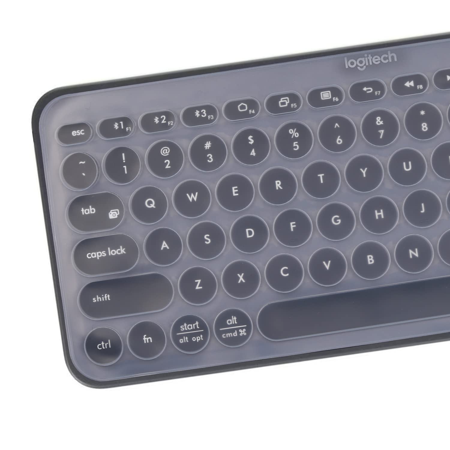 Keyboard Cover For Logitech K380 Pebble Multi Device Bluetooth Keyboard/Logitech Pebble Keys 2 K380S/Logitech K380 Multi Device