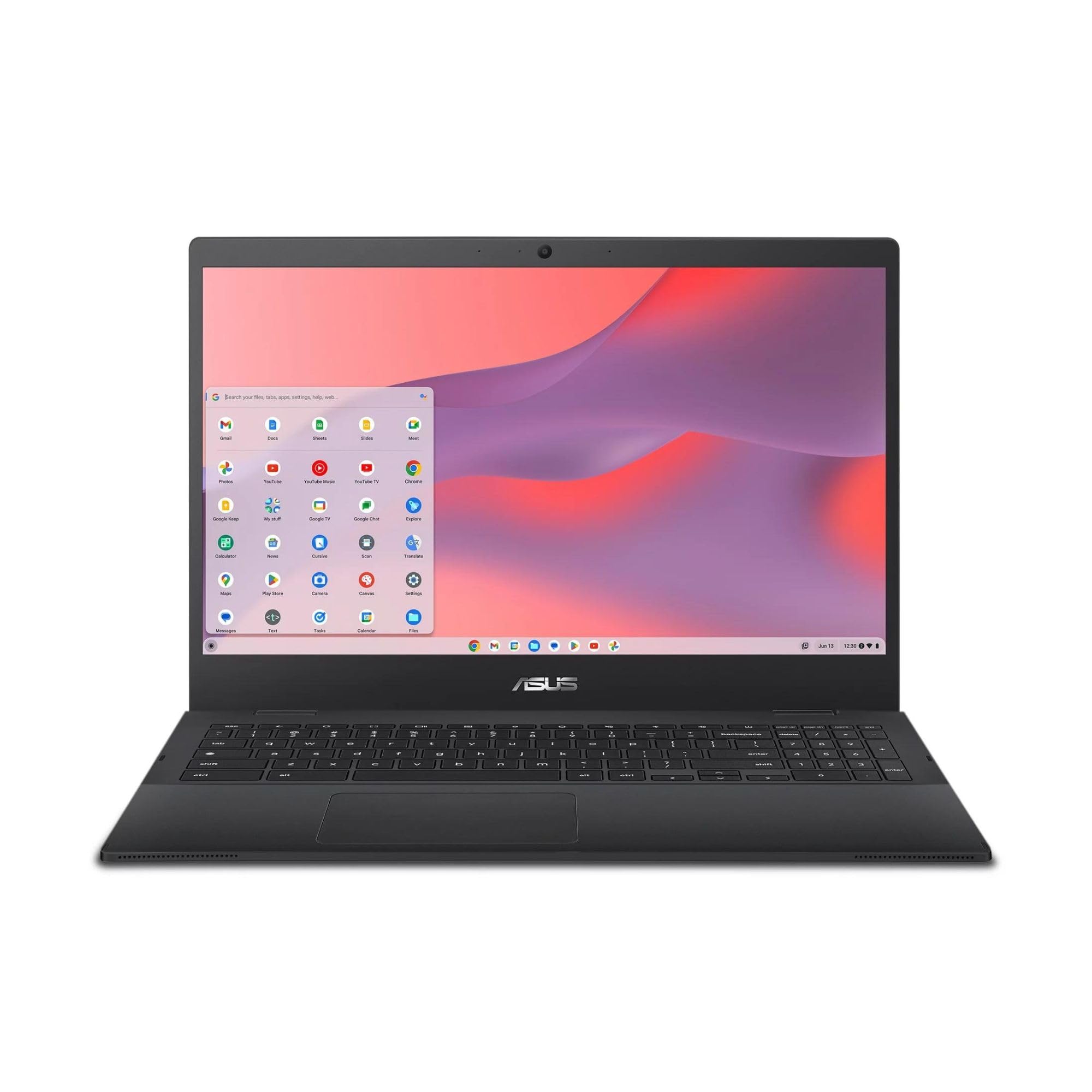 ASUS Chromebook CX1, 15.6 FHD NanoEdge Display, Intel Celeron N4500 Processor, 128GB eMMC Storage, 4GB RAM, ChromeOS, Mineral G