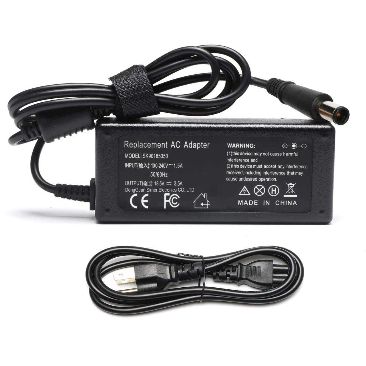 KAQIAR 65W Laptop Charger Compatible with HP EliteBook Folio 840 450 9480m 9470m ProBook 430 G1 G2 440 455 645 650 255 EliteBook