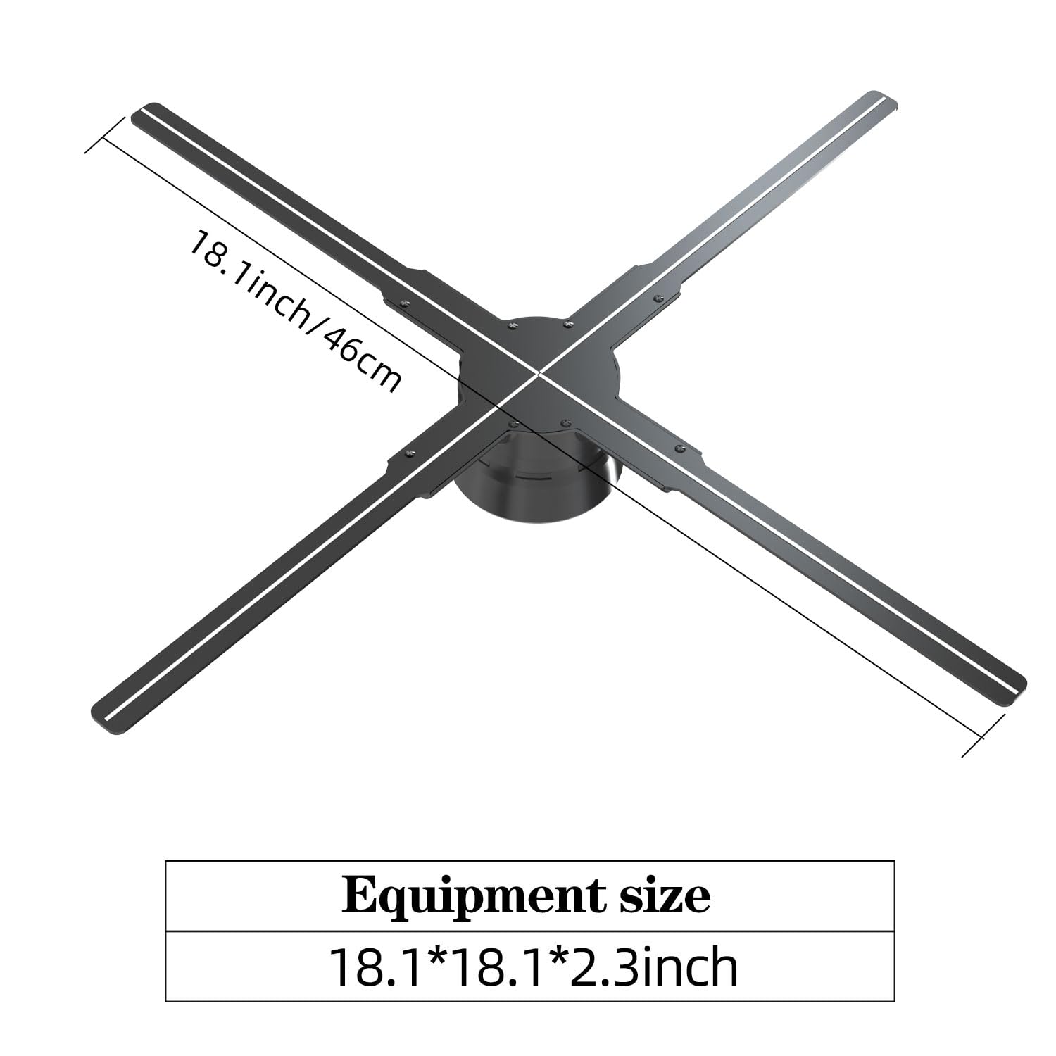 3D Hologram Fan,18.1''Hologram Fan With Remote/Bluetooth/Wifi/700 Video Library,Missyou Holographic Fan With Hd Led 2000*1444Px