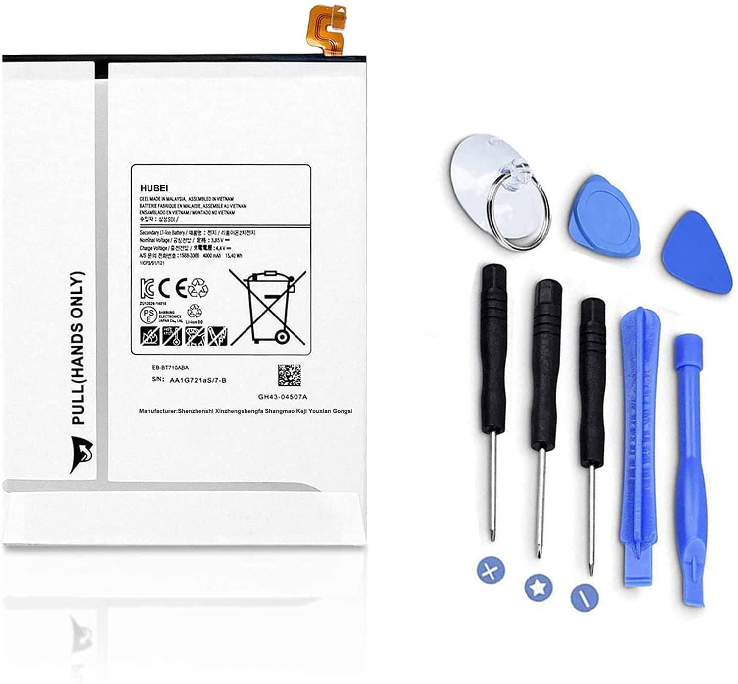 Eb Bt710Abe Eb Bt710Aba Tablet Battery Replacement For Samsung Galaxy Tab S2 8.0'' 3G Wifi Lte A Sm T710 T710X T713 T715 T715N T