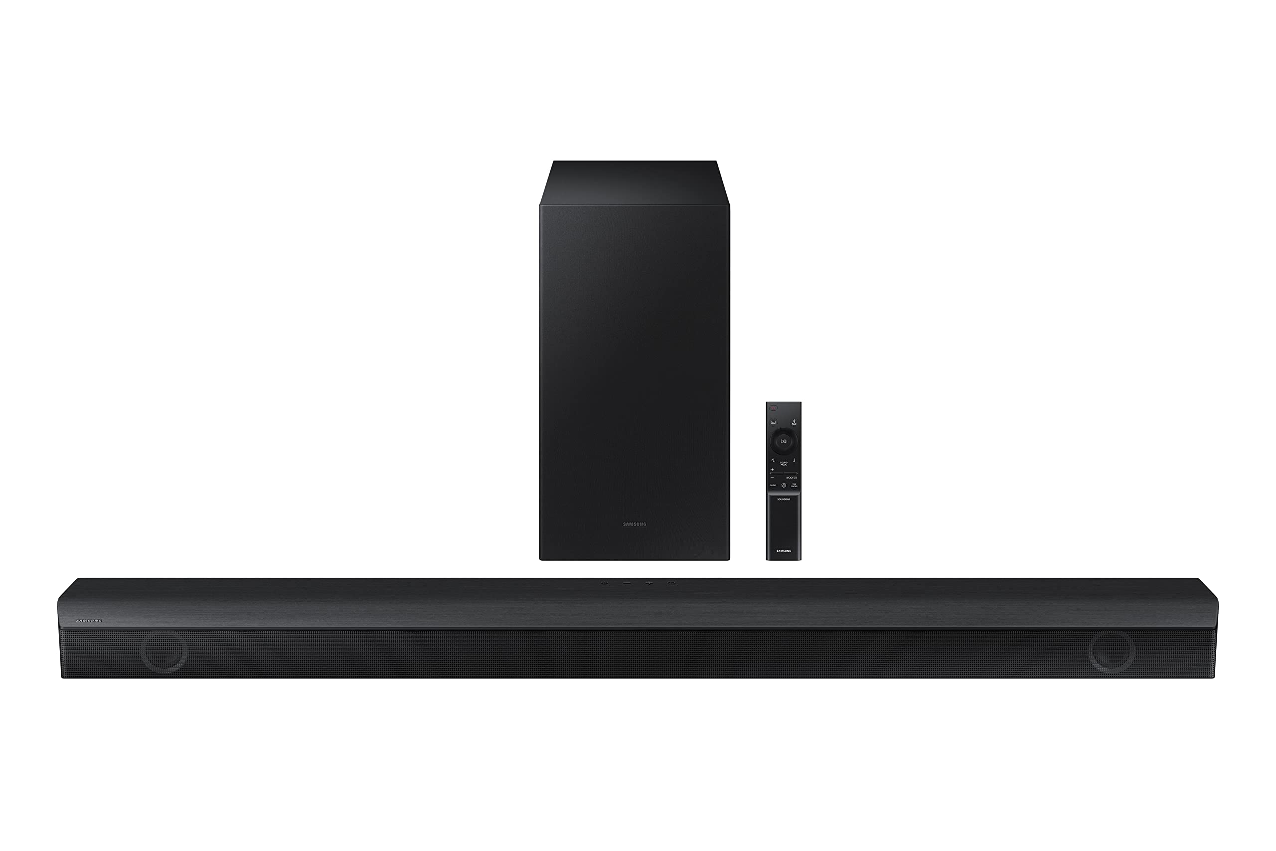 SAMSUNG HW-B650 3.1ch Soundbar w/Dolby 5.1 DTS Virtual:X, Bass Boosted, Built-in Center Speaker, Bluetooth Multi Connection, Voi