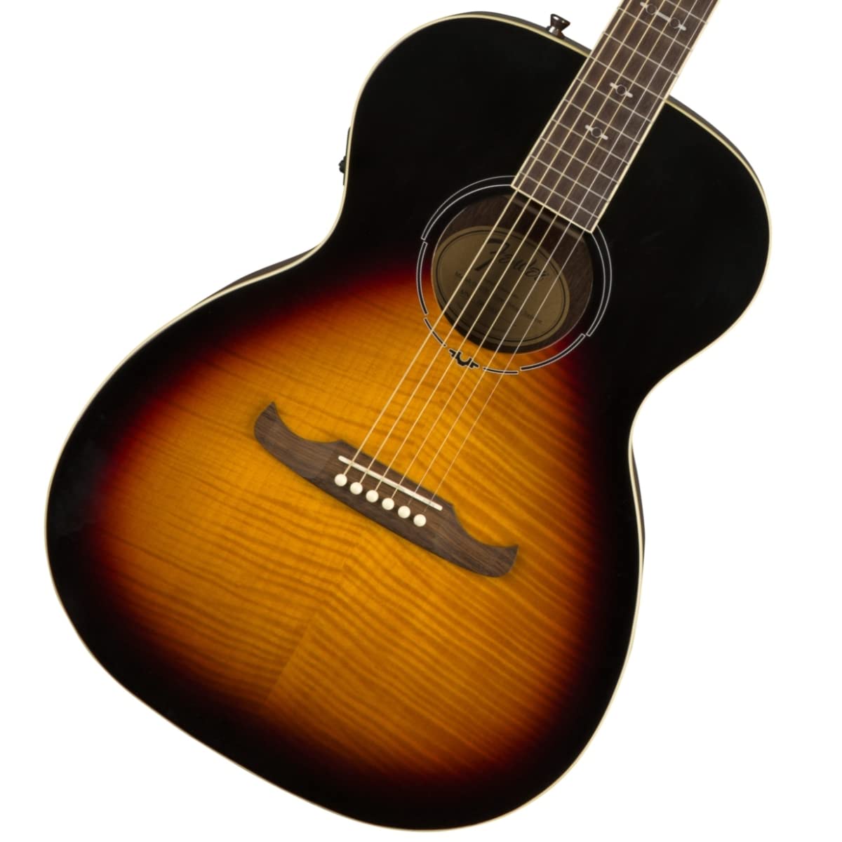 Fender Fa 235E Concert Acoustic Guitar, With 2 Year Warranty, 3 Color Sunburst
