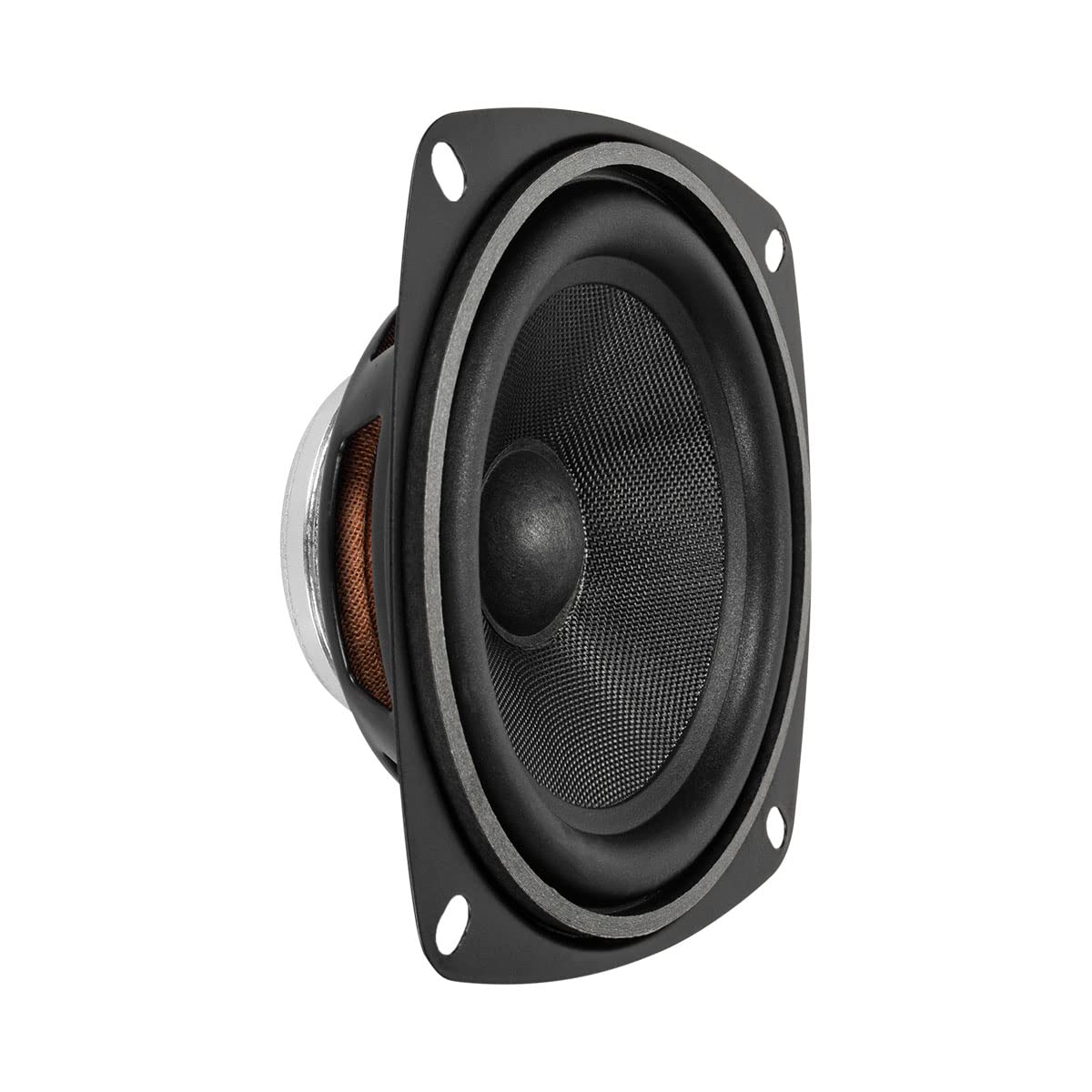 Prv Audio 4' Full Range Neodymium Speaker 4Mr60 Ndy 4 Pro Audio Midrange   60 Watts, 4 Ohm   Compact And Powerful Driver For Car Audio   Low Profile, High Fidelity Sound (Single)