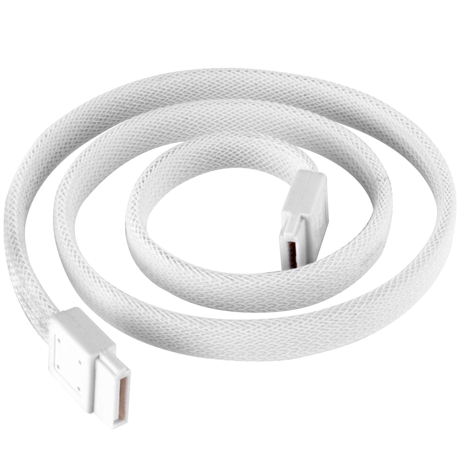 Silverstone Sata Iii Ssd/Hdd Cable With Locking Mechanism In White Cp07W Usa