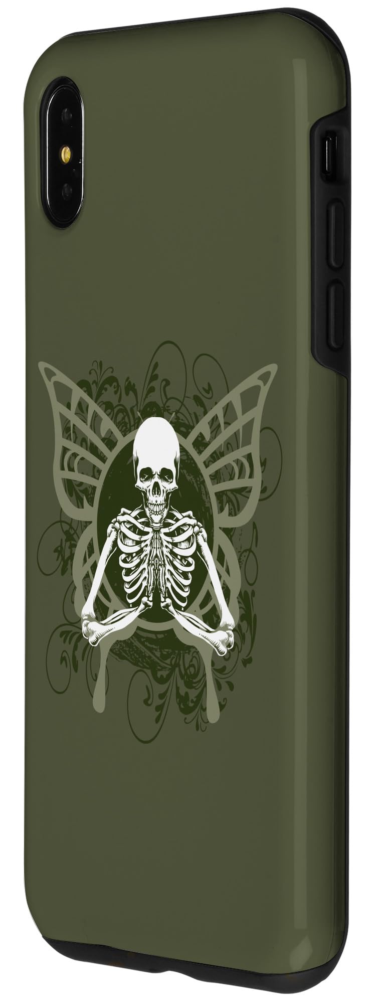 Iphone Xs Max Aesthetic Y2K Fairy Wings Skeleton Alt Grunge Case