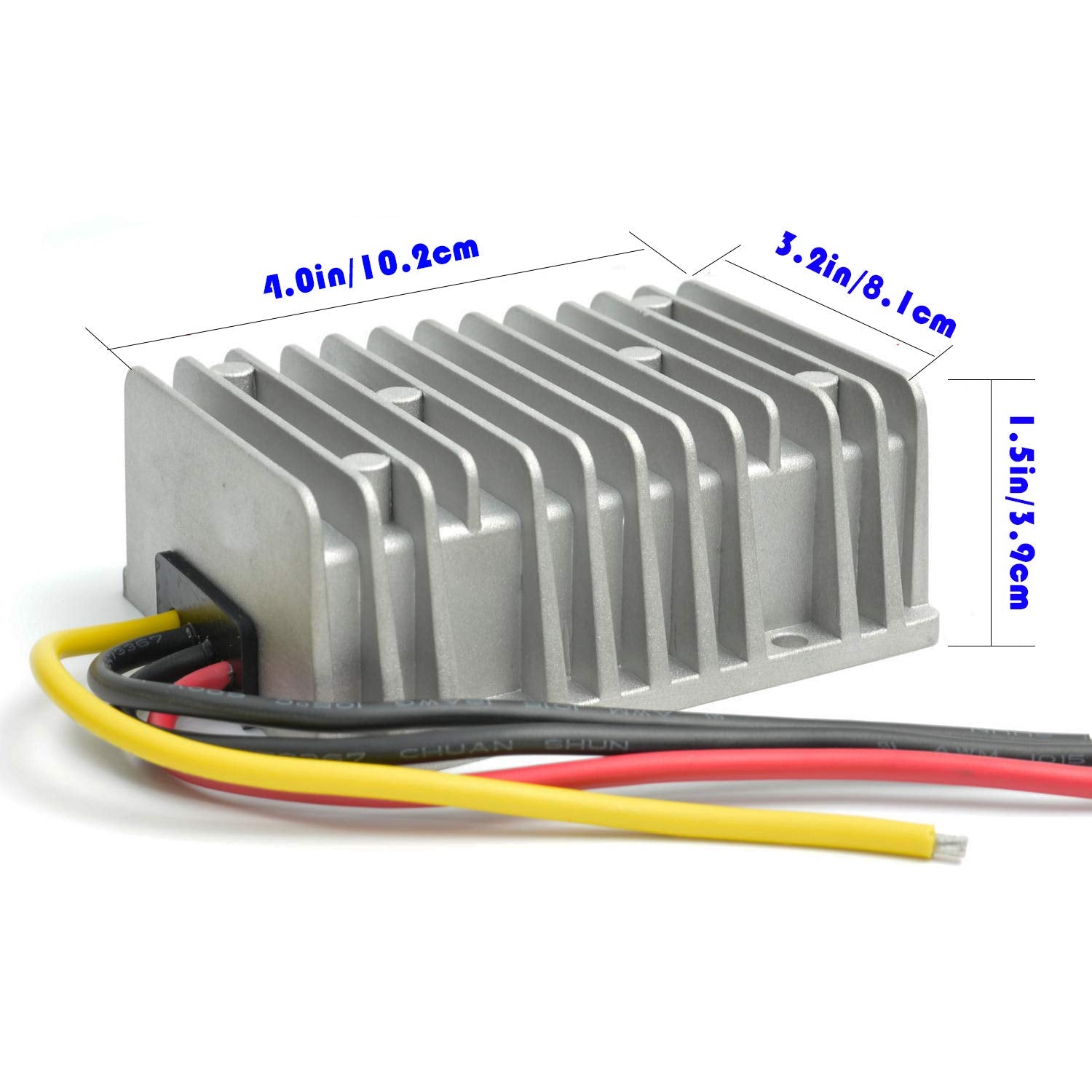 Mggi Waterproof Dc/Dc Converter 12V Step Up To 24V, Boost Converter 20A 480W Voltage Regulator, Power Adapter Voltage Booster,Po