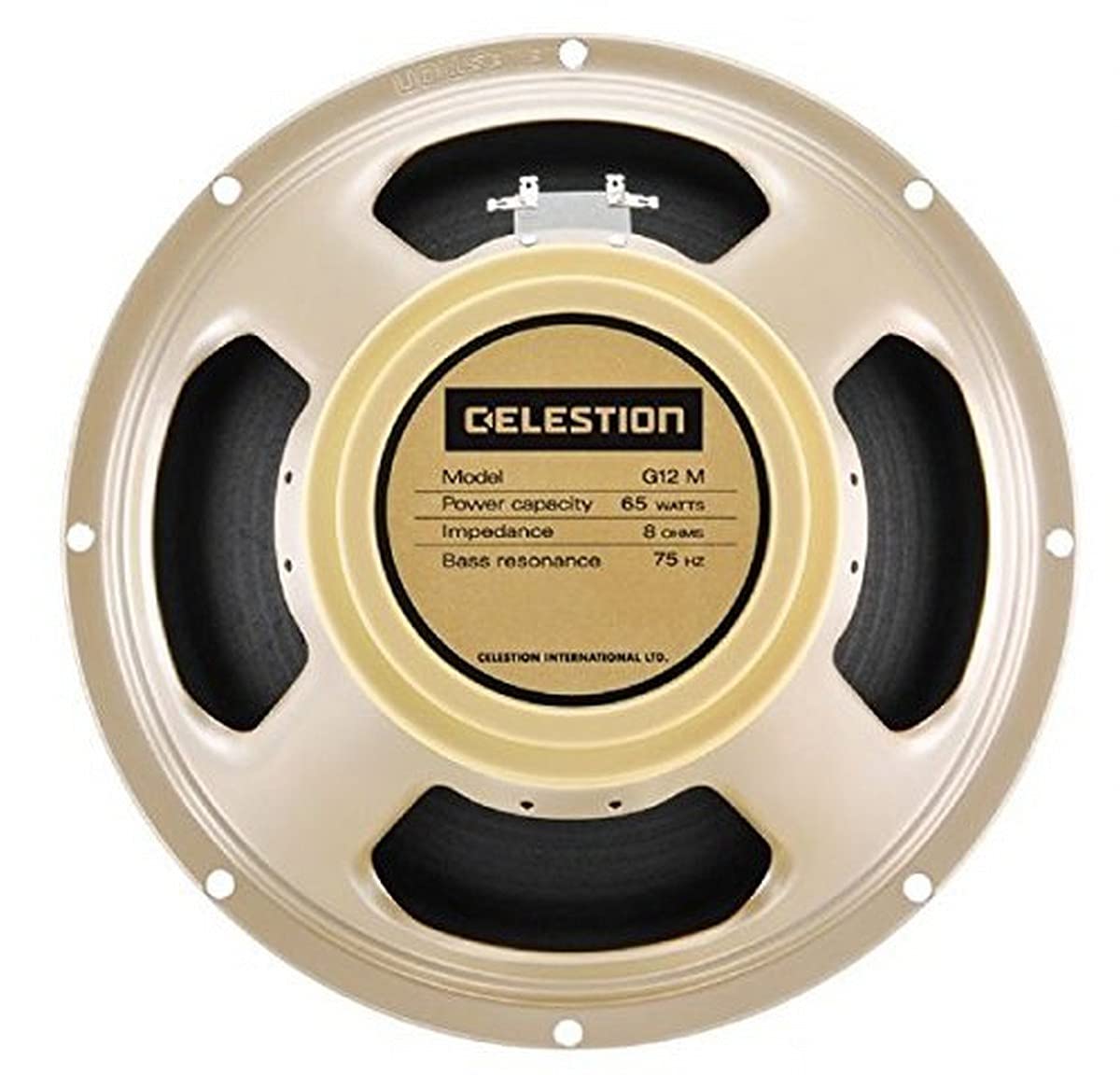 Celestion G12M 65 Creamback 12 Inch 8 Ohm 65 Watt Guitar Speaker