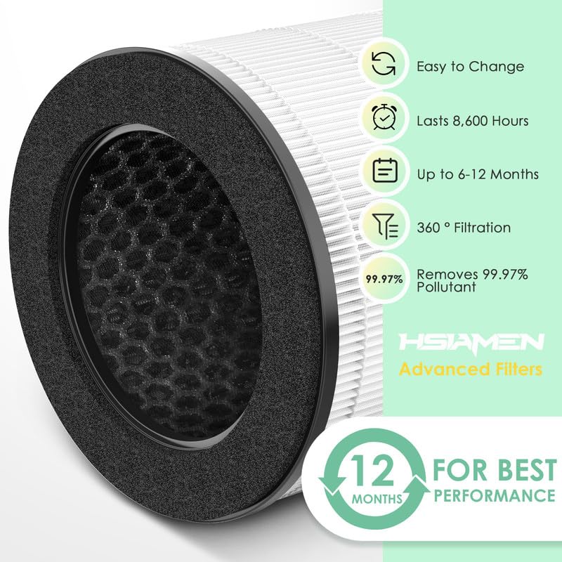 Ap T45 Ap T40Fl Replacement Filter Compatible With 1461901 Homedics Air Purifier Filter Replacement For Ap T45 Totalclean 5 In 1