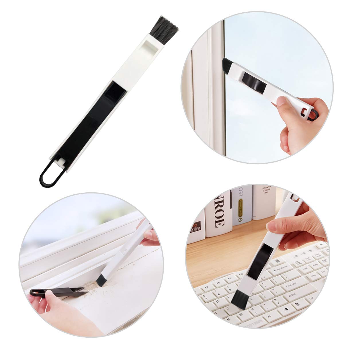 Computer Cleaning Kit, 19 In 1 Multi Purpose Brushes Anti Static Brushes Clothes For Computer Printer Car Player Window