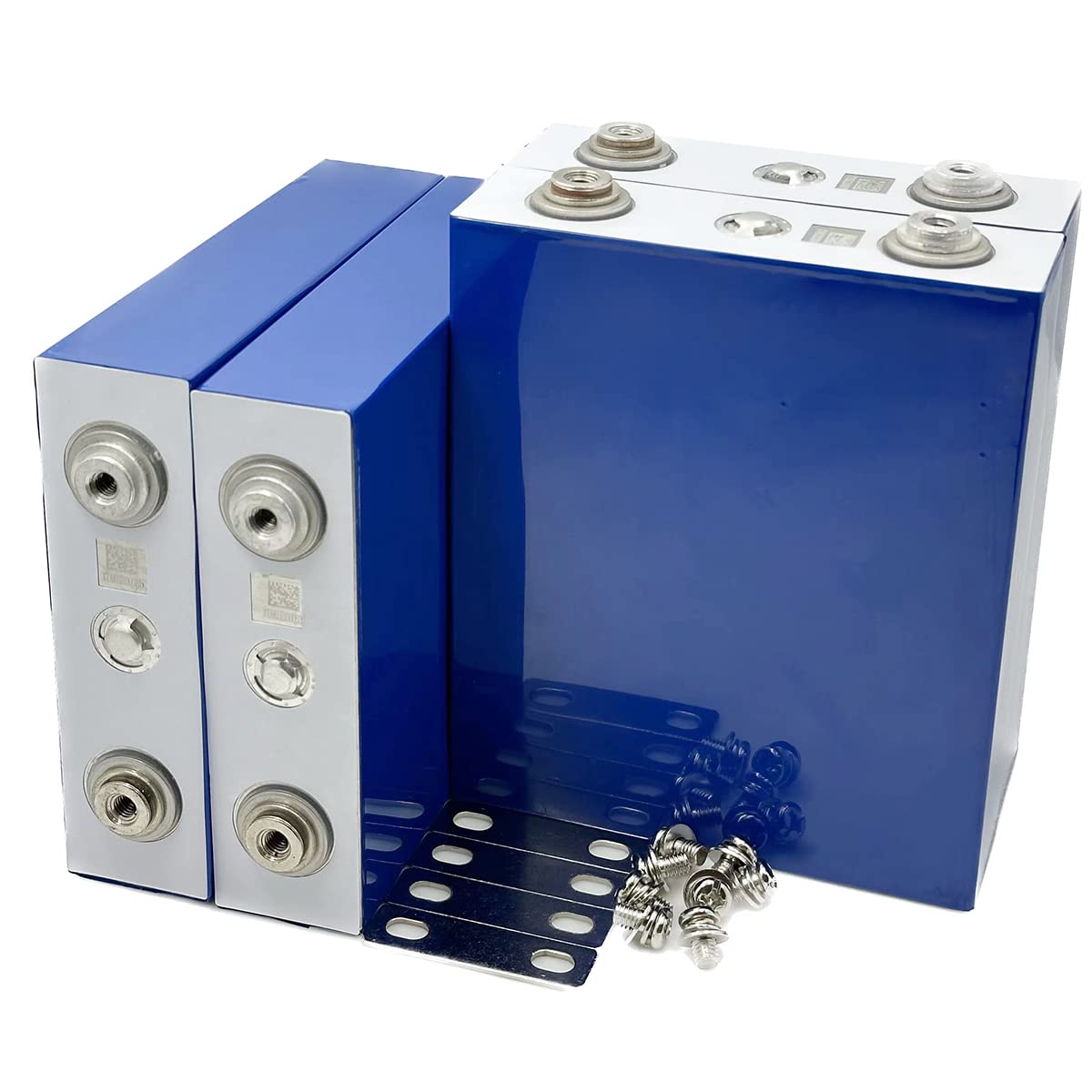 Vnsznr 3.2V 50Ah Lifepo4 Battery Cell Grade A Deep Cycle Lithium Iron Phosphate Rechargeable Battery With Screws And Bus Bar,Pow