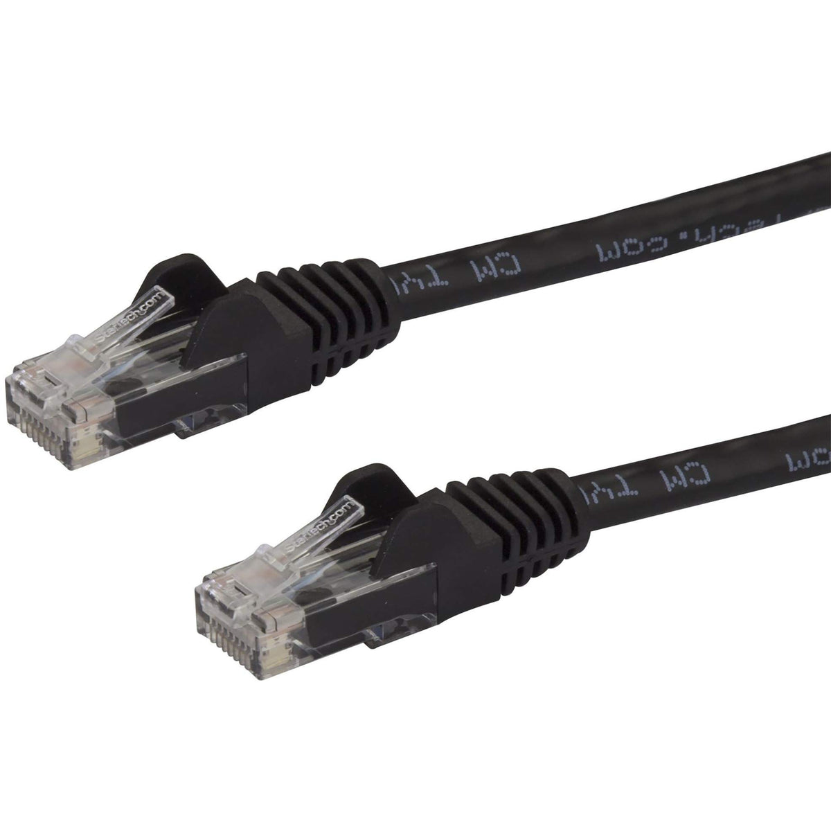 Startech.Com 75Ft Cat6 Ethernet Cable   Black Cat 6 Gigabit Ethernet Wire  650Mhz 100W Poe Rj45 Utp Network/Patch Cord Snagless 