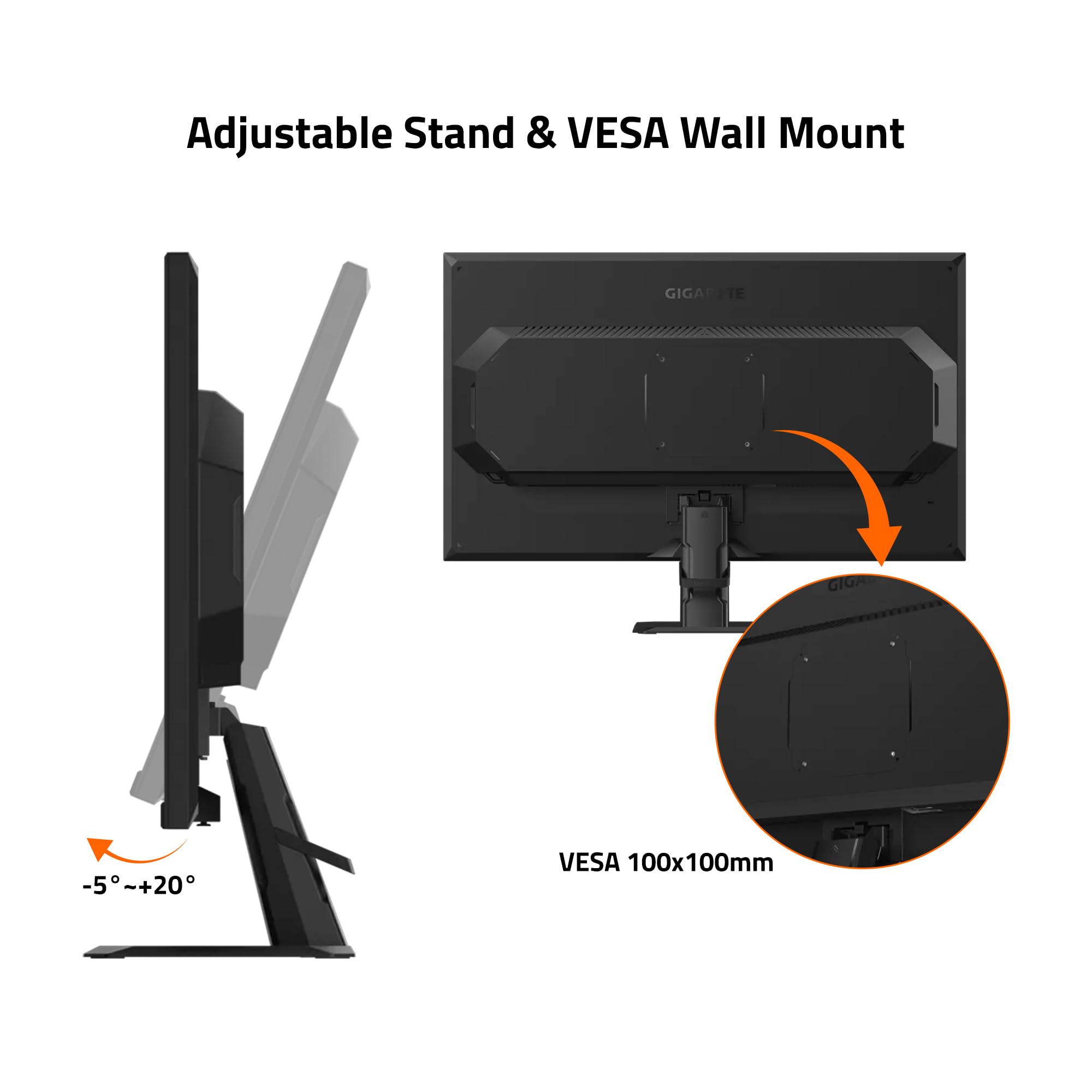 Gigabyte Gs27F 27 165Hz 1080P Gaming Monitor, 1920 X 1080 Ss Ips Display, 1Ms (Mprt) Response Time, Hdr Ready, Freesync Premium,