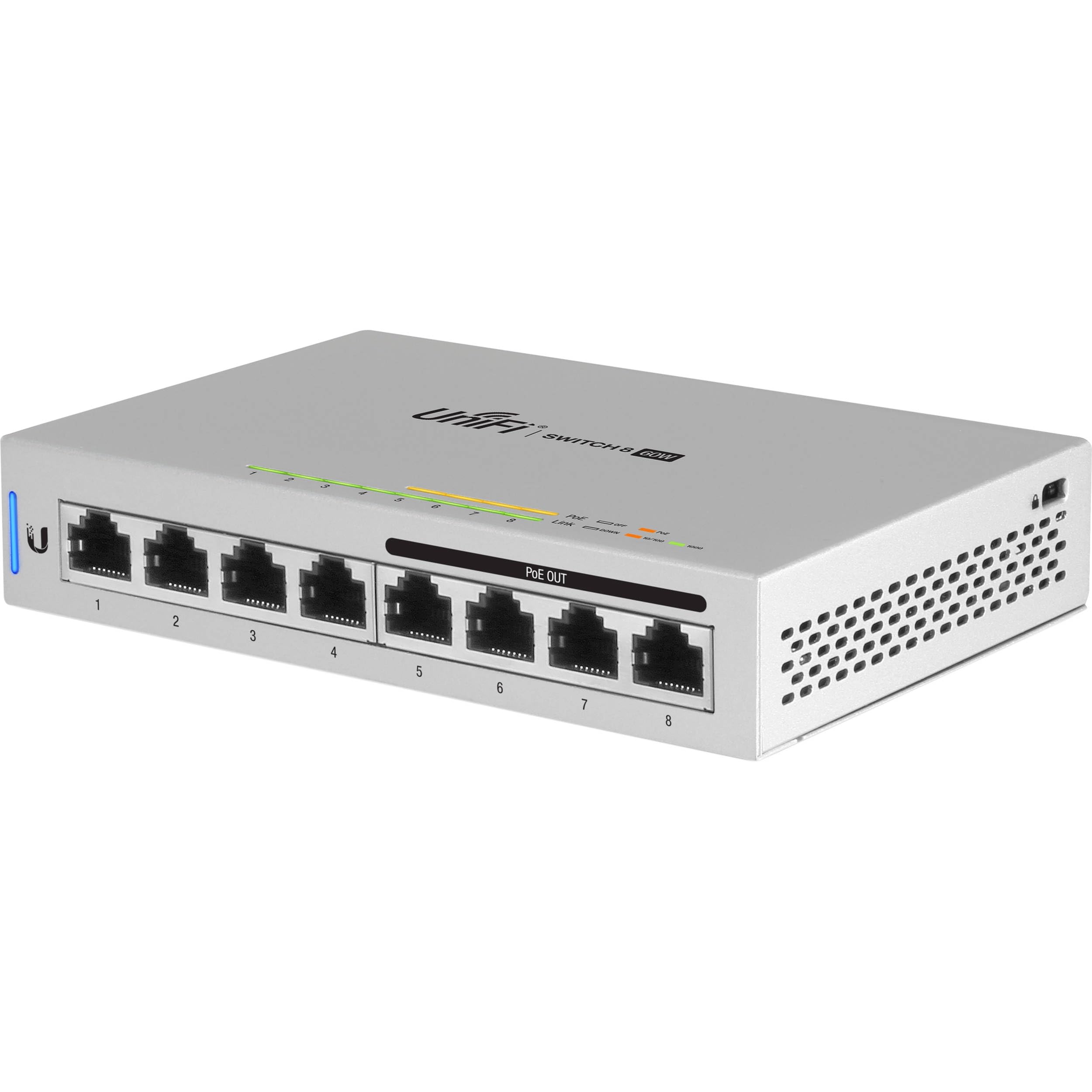Ubiquiti Networks Us 8 60W Unifi 8 Port Gigabit Poe Compliant Managed Switch
