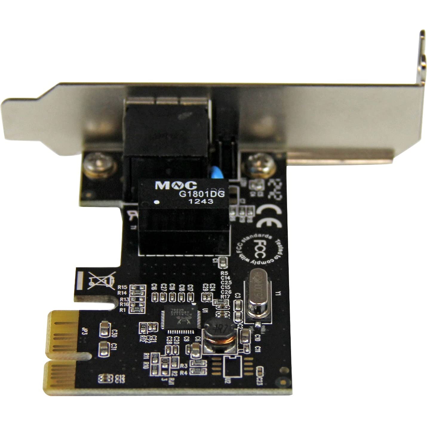 Startech.Com 1 Port Pcie Network Card   Low Profile   Rj45 Port   Realtek Rtl8111H Chipset   Ethernet Network Card   Nic Server
