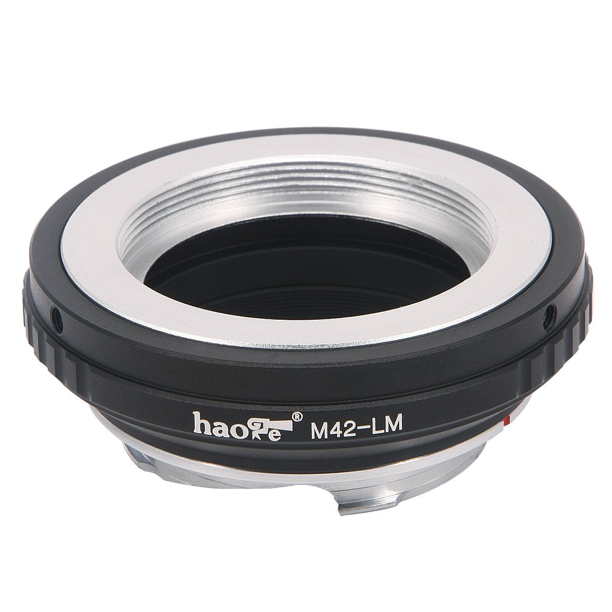 Haoge Lens Mount Adapter for M42 42mm Screw Mount Lens to Leica M LM Mount Camera Such as M240, M240P, M262, M3, M2, M1, M4, M5,