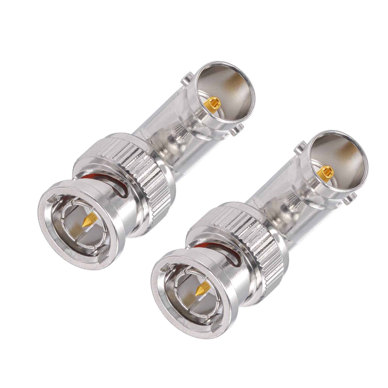 Superbat Bnc Male To Female Adapter 75 Ohm Bnc Right Angle Connector For 3G/6G Hd Sdi Cable Switcher Cctv Video Transmitter Came