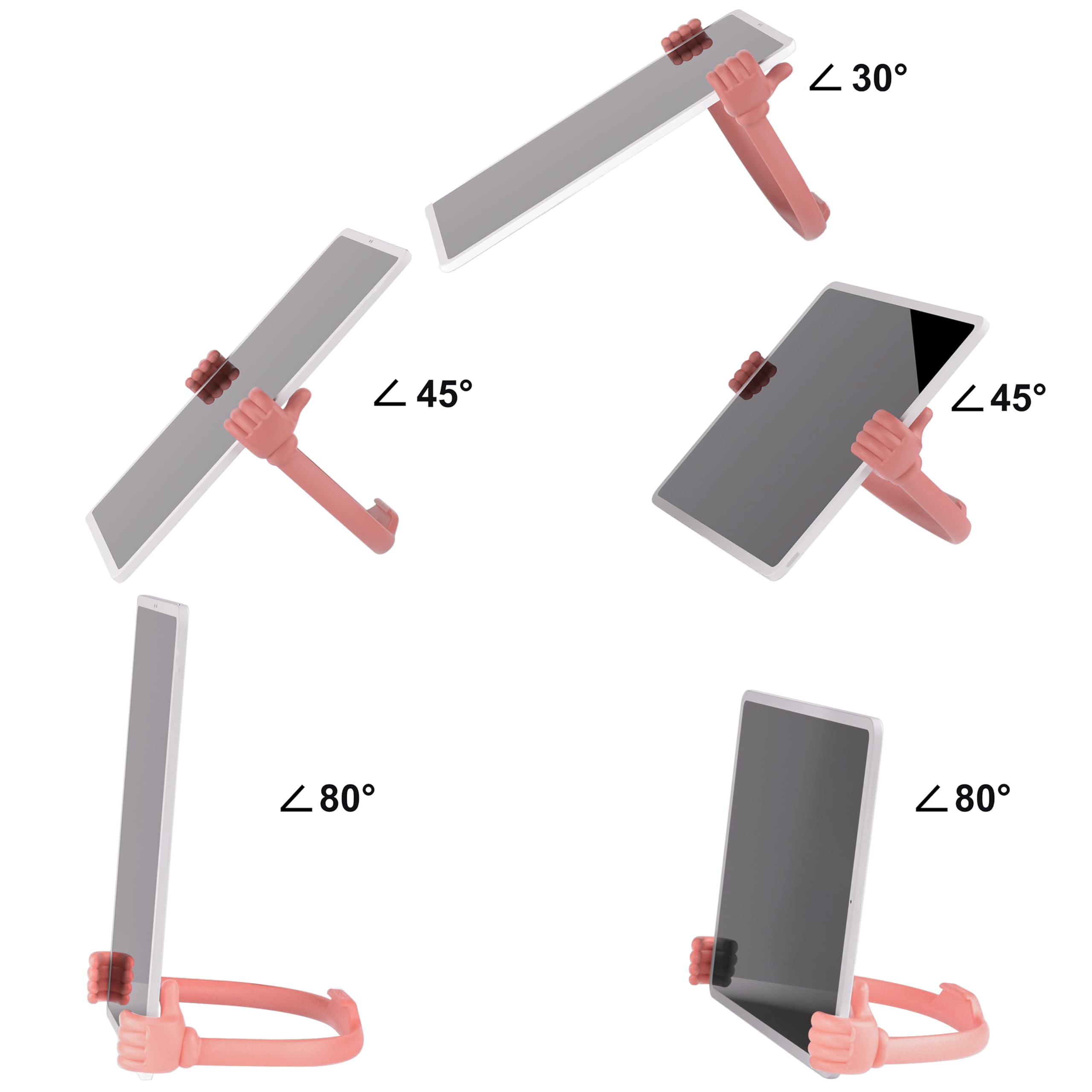 Honsky Thumbs Up Tablet Stand,Tablet Holder,Tablet Display Stands Holder For Desk, Lazy Tablet Stand,Stocking Stuffer Ideas,Univ