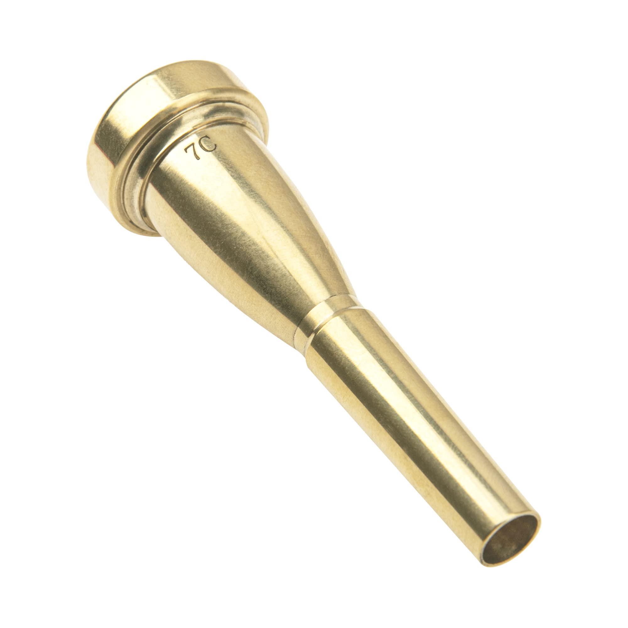 1Pcs Yootones Metal Gold Plated Trumpet Mouthpiece Compatible With Trumpet Accessories Parts (7C)