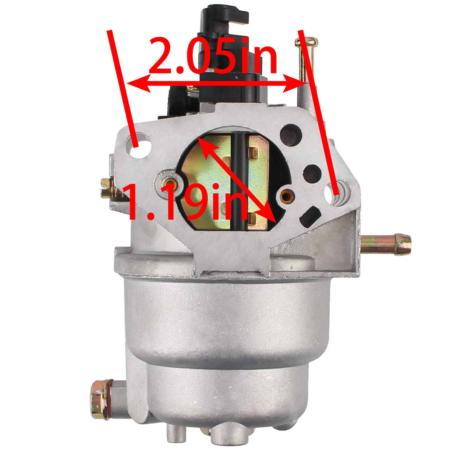 Partszen 0J58620157 Carburetor For Generac 5943 Gp7500E 7500 Running Watts/9375 Starting Watts Gas Generator Generac 5940 Gp6500