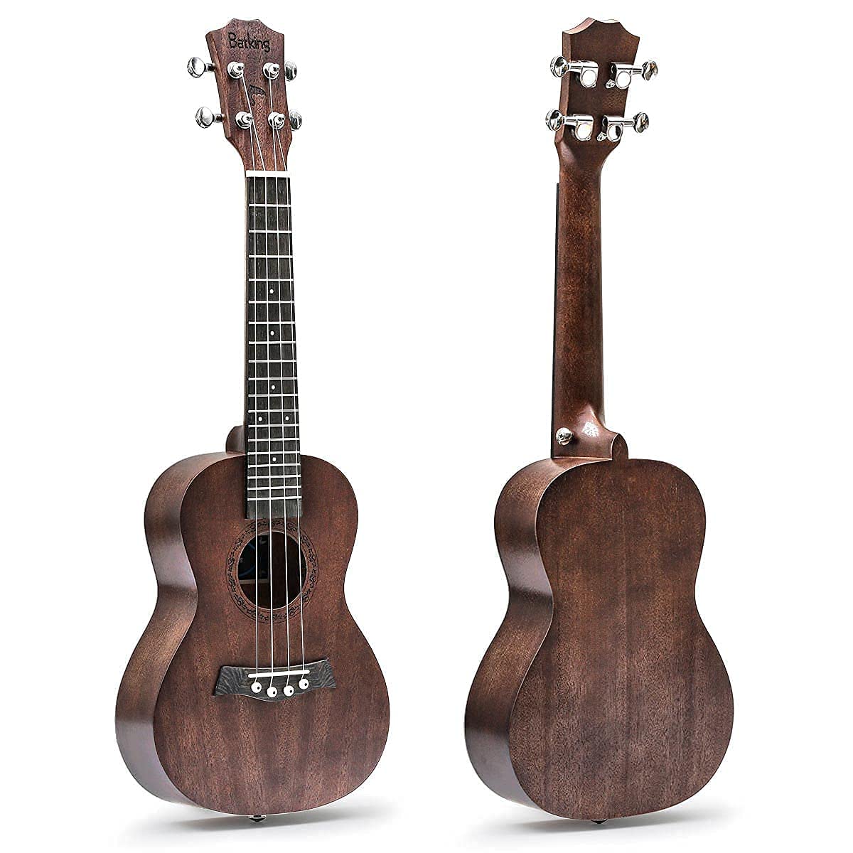 Tenor Ukelele Ukulele Solid Top Mahogany 26 Inch With Ukulele Accessories With Gig Bag,Strap,Nylon String,Trigger Capo,Picks