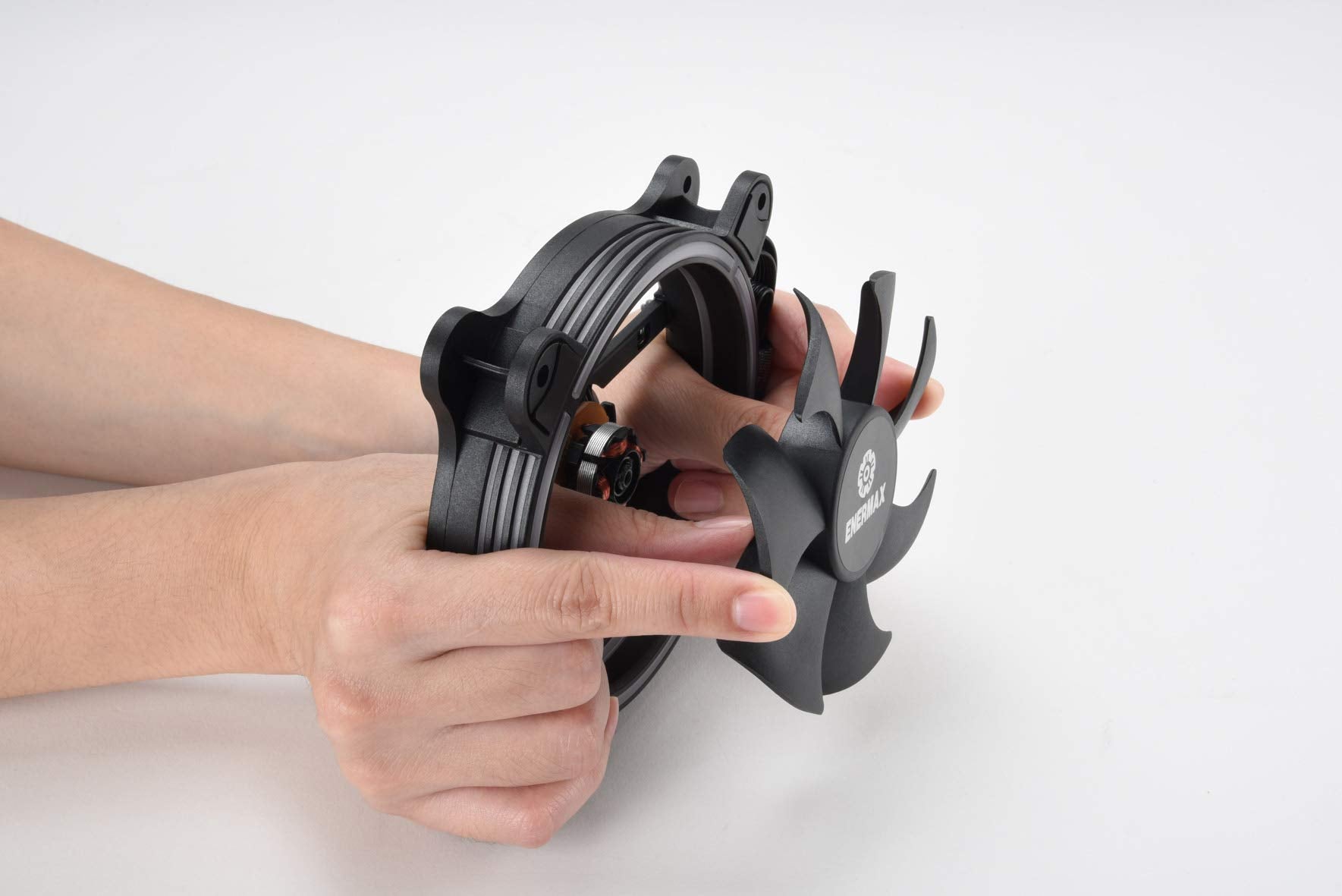 Enermax T.B. Rgb Ad Edition 3 Pack Of 120Mm Pwm Case Fan; Unique 4 Ring Addressable Rgb Lighting Sync Via Motherboard/Rgb Contro