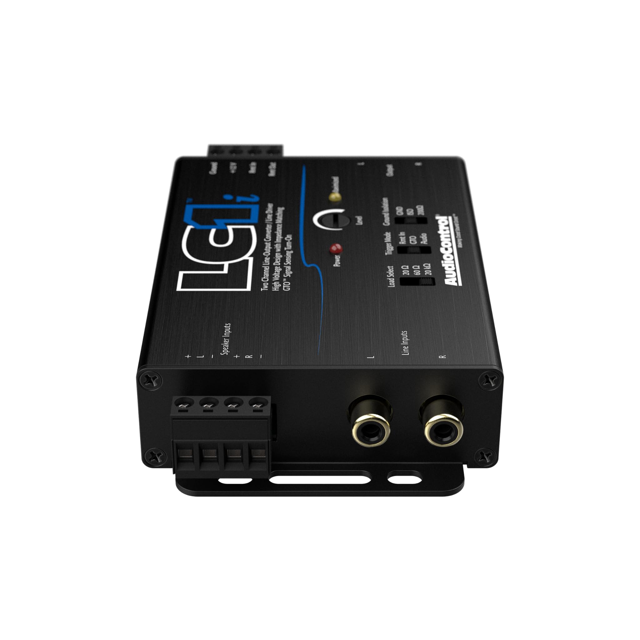 Audiocontrol Lc1I Active 2 Channel Line Driver/Line Output Converter, Provides Input Signal To Add Amplifier To Factory Car Radio, Impedance Matching, Distortion Free