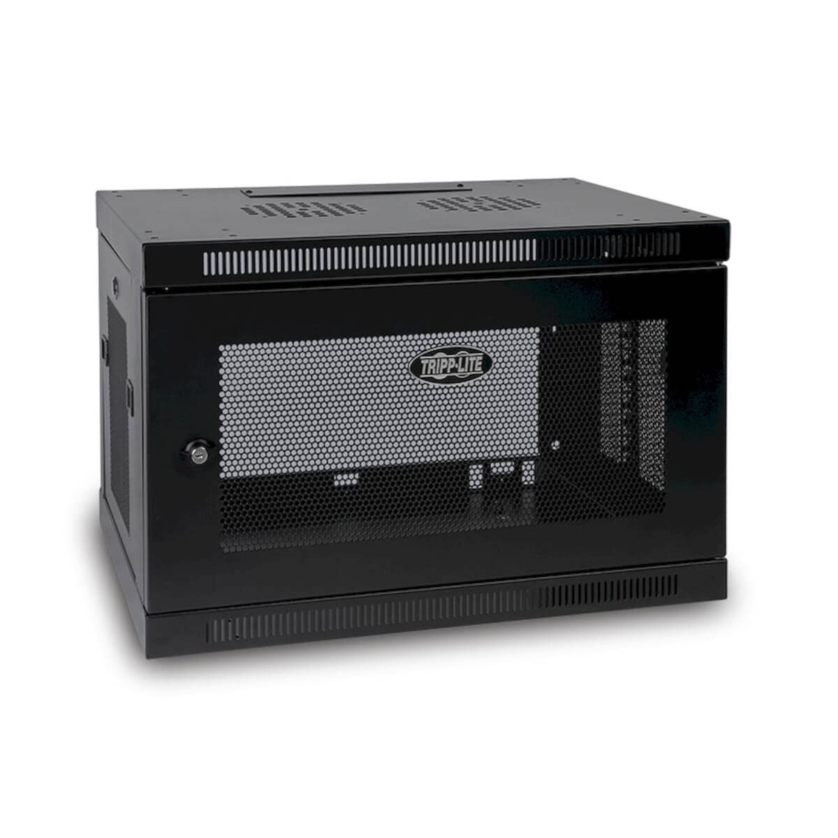 Tripp Lite 9U Wall Mount Rack Enclosure Server Cabinet, 16.5' Deep, Switch-Depth (SRW9U),Black