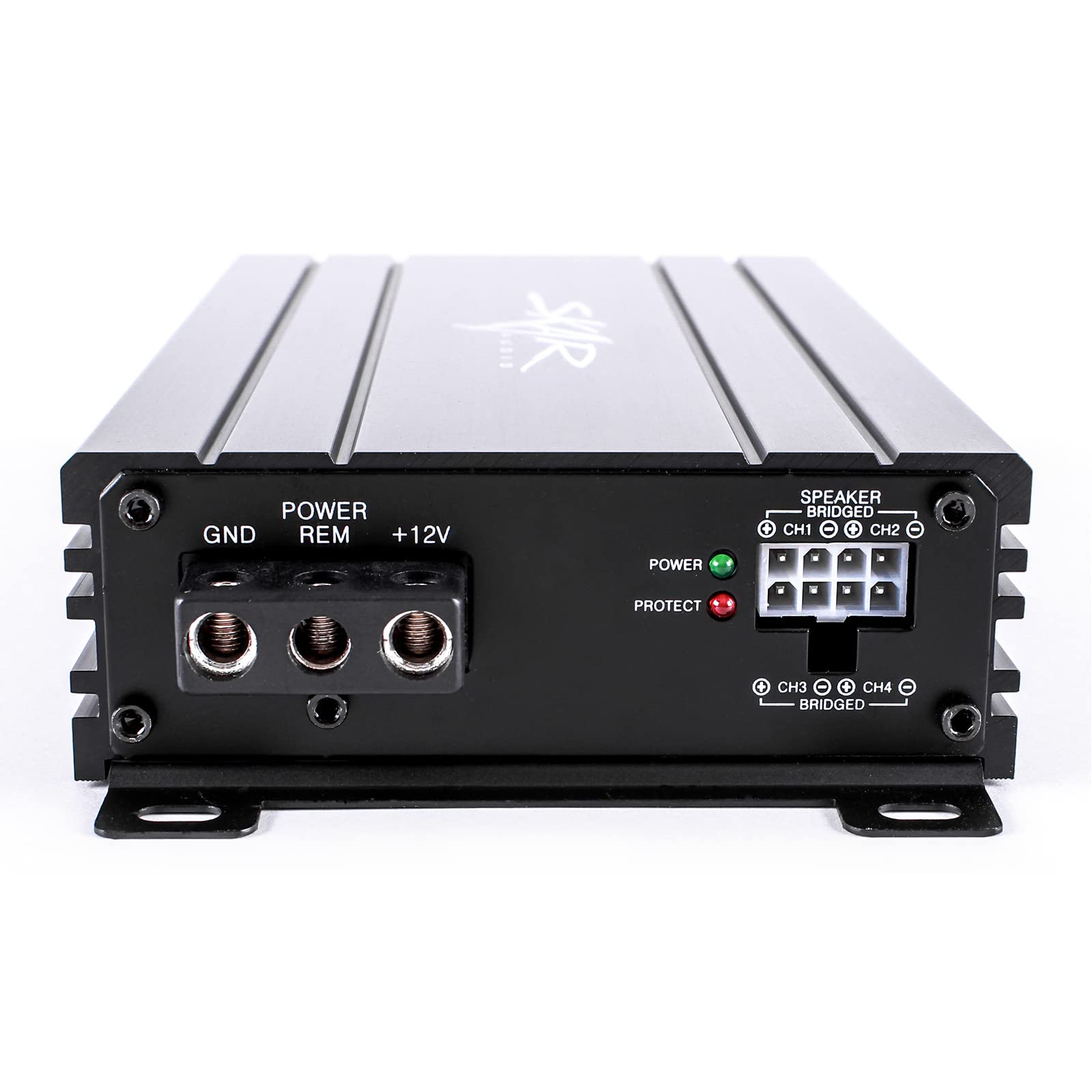 Skar Audio Sk M4004D Compact Full Range Class D 4 Channel Car Amplifier, 400W