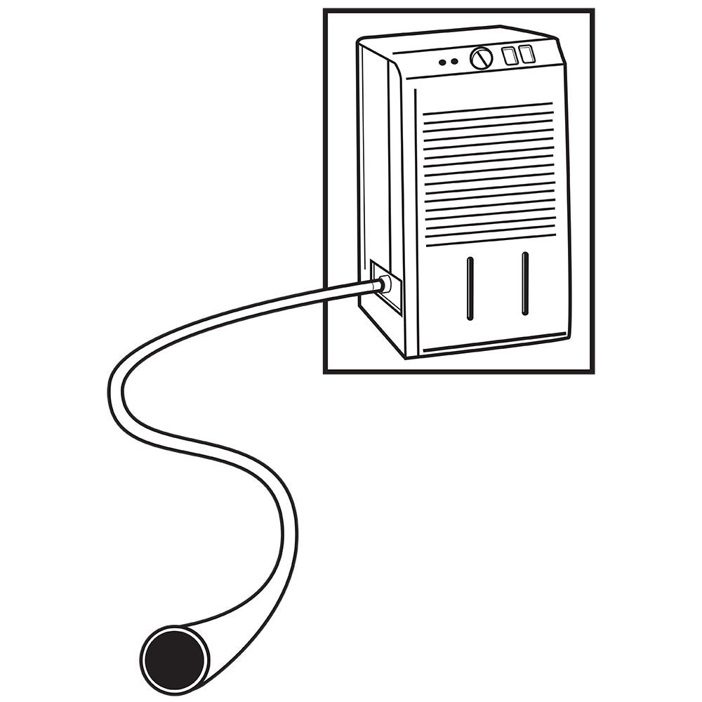 Plumb Craft 7507100 Dehumidifier Drain Hose 12 Feet X 1/2 Inch, 12' X 1/2'''''' Black
