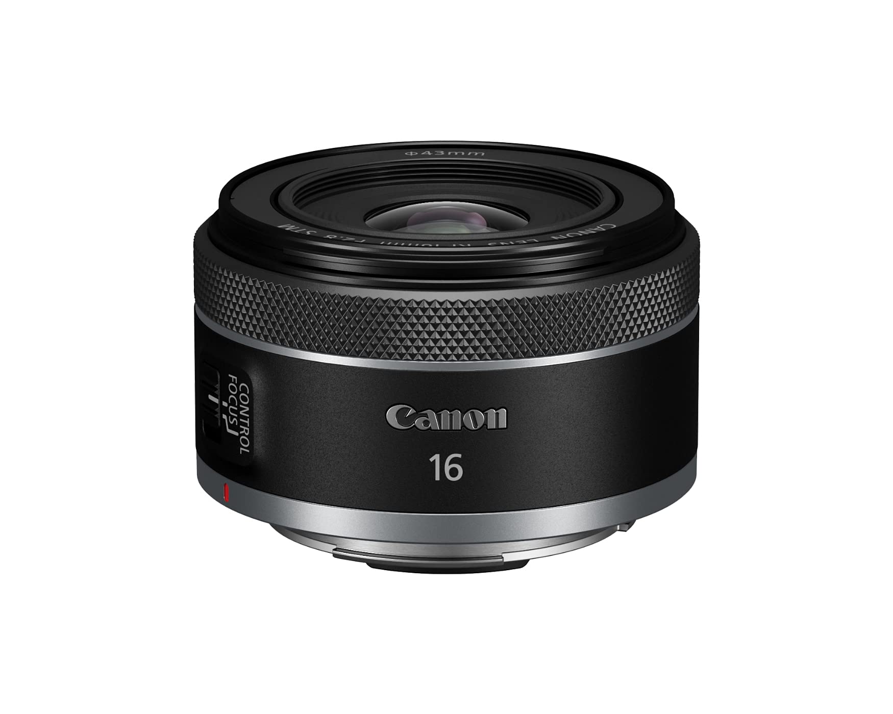 Canon RF16mm F2.8 STM Lens, Ultra Wide Angle, Fixed Focal Length Prime Lens, Compatible with EOS R Series Mirrorless Cameras, Black