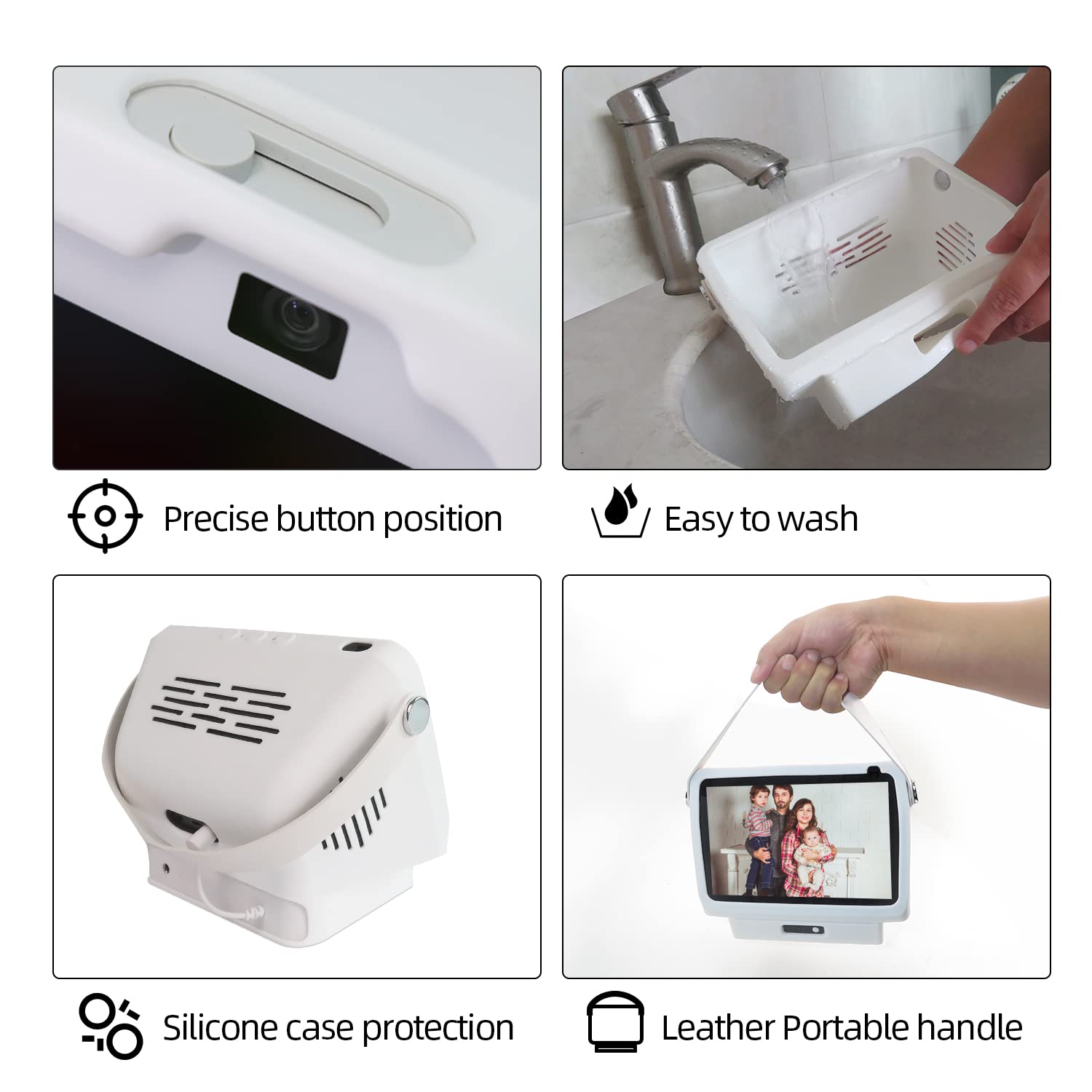 Blanou Battery Base For Show 8 1St & 2Nd, Portable Show 8 Charger, Xiaodu Smarts Speaker Battery Stand 15600Mah, 9.5 Hours Work