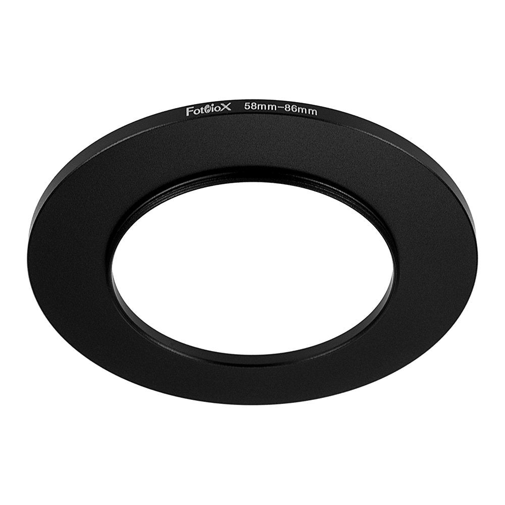 Fotodiox Metal Step Up Ring, Anodized Black Metal 58Mm-86Mm, 58-86 Mm