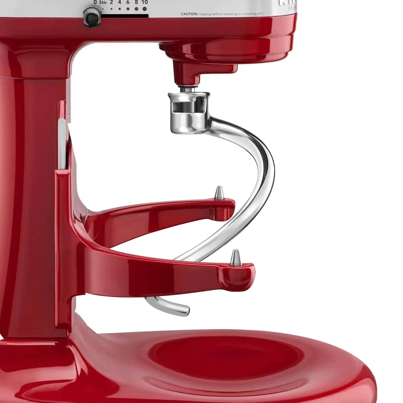 Letoms Dough Hook Replacement For Kitchenaid 7Qt Bowl Lift Stand Mixers, Spiral And Stainless Steel Hook For Kitchen Aid Attachm