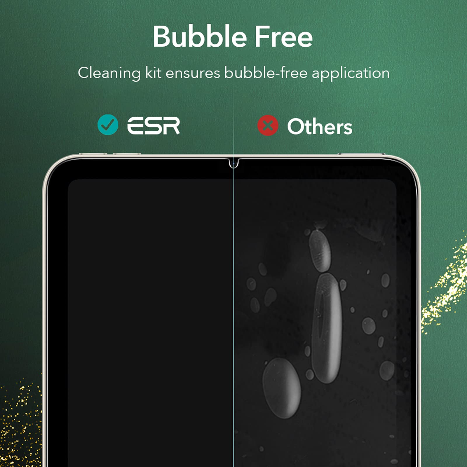 Esr 2 Pack Screen Protector For Ipad Mini 7 (A17 Pro), Ipad Mini 7Th/6Th Generation(8.3 Inch, 2024/2021), Tempered Glass With Alignment Frame, Anti Scratch, Hd Clear, Apple Pencil Pro/Usb C Compatible