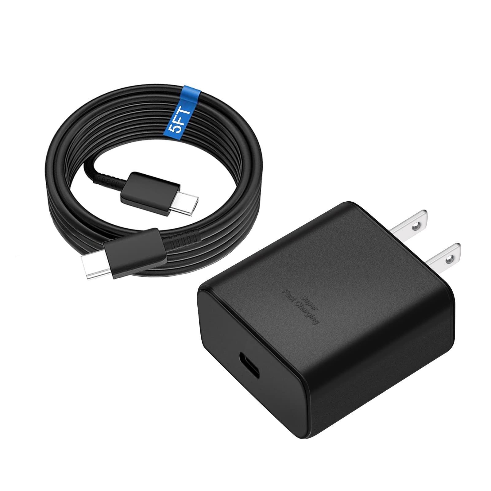45W Usb C Charger Samsung Super Fast Type C Wall Charger With 5Ft Type C Fast Charging Cable For Samsung Galaxy S24 S23 Ultra/S2