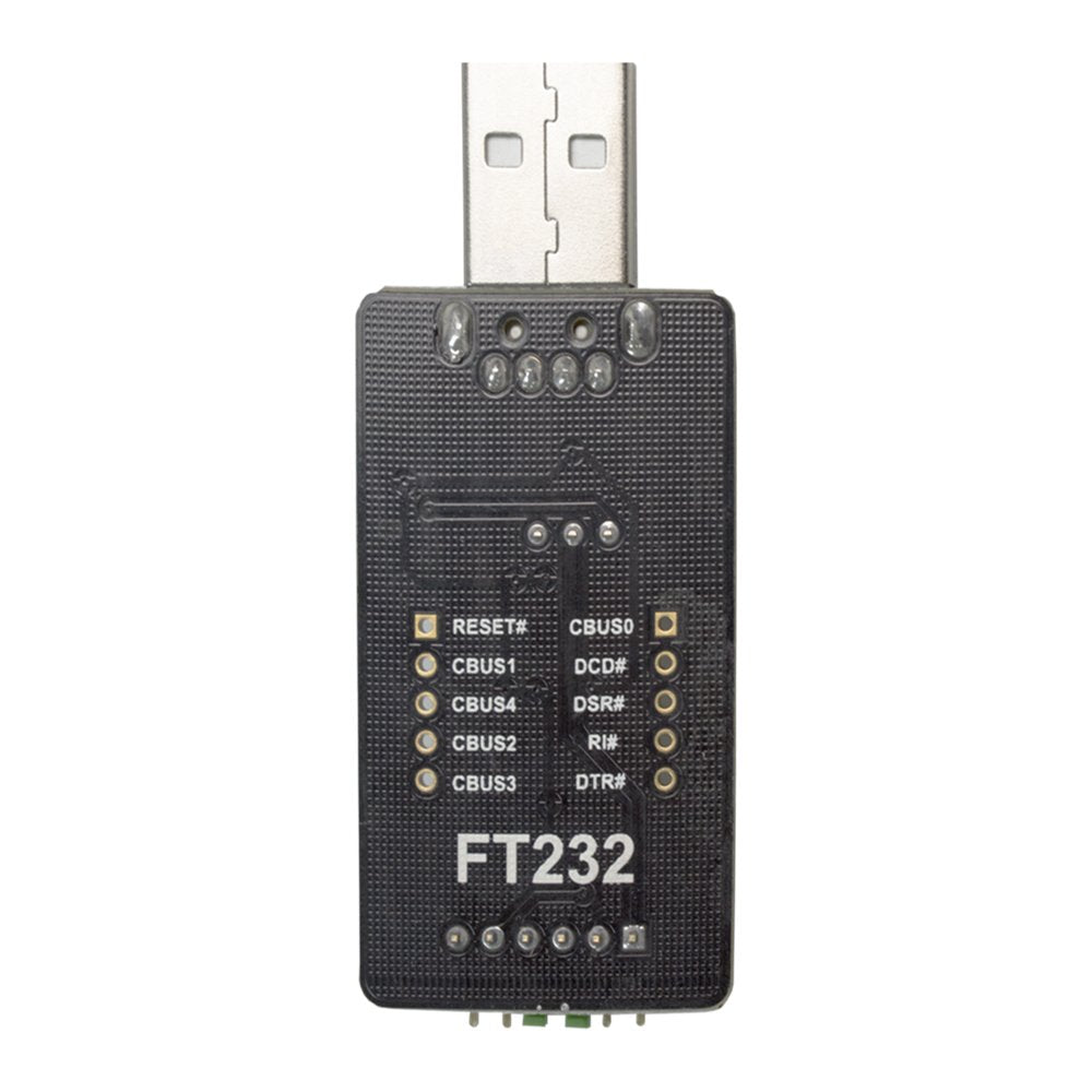 Moyina USB to TTL Serial Converter Adapter FTDI FT232RL Copper Black