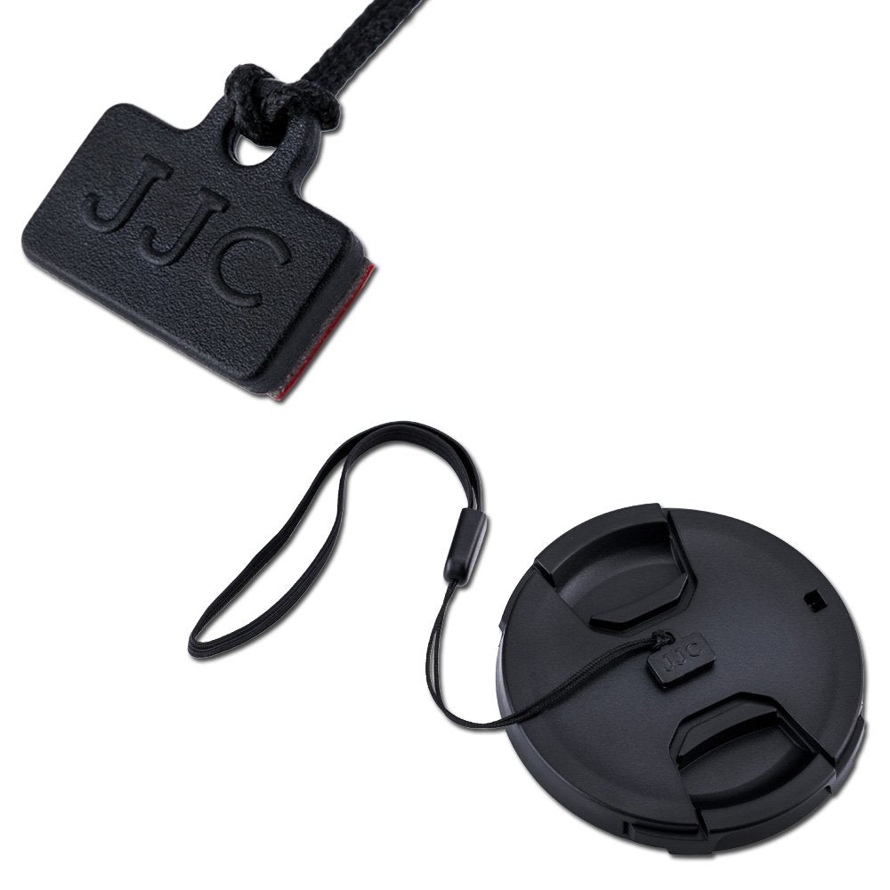 JJC 86mm Center Pinch Front Lens Cap Cover with Keeper 2-Pack