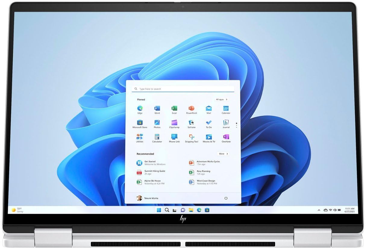 Hp Envy X360 Laptop 14 2 In 1 Fhd+ Ips Touchscreen Ai Laptops, Amd Ryzen 5 8640Hs (Beats I7-1255U) Up To 4.9Ghz, 16Gb Ram 512Gb