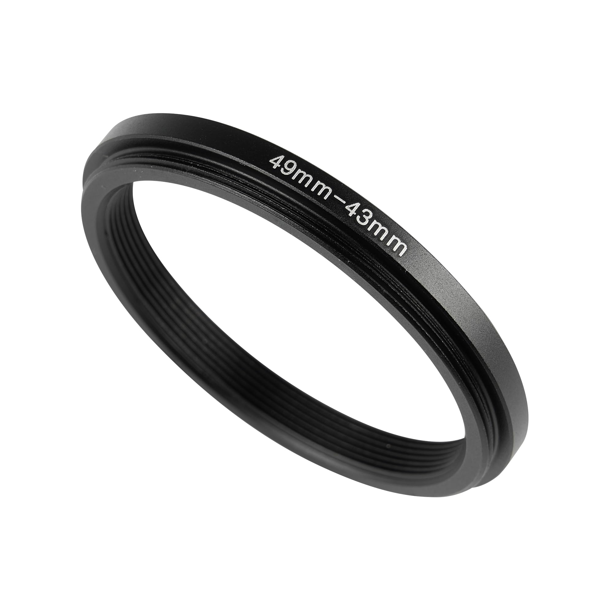 Wiiye 49Mm To 43Mm Step Down Ring Adapter,49Mm To 43Mm Step Down Filter Ring,For All Brands Uv Nd Cpl Metal Stepping Down Ring A