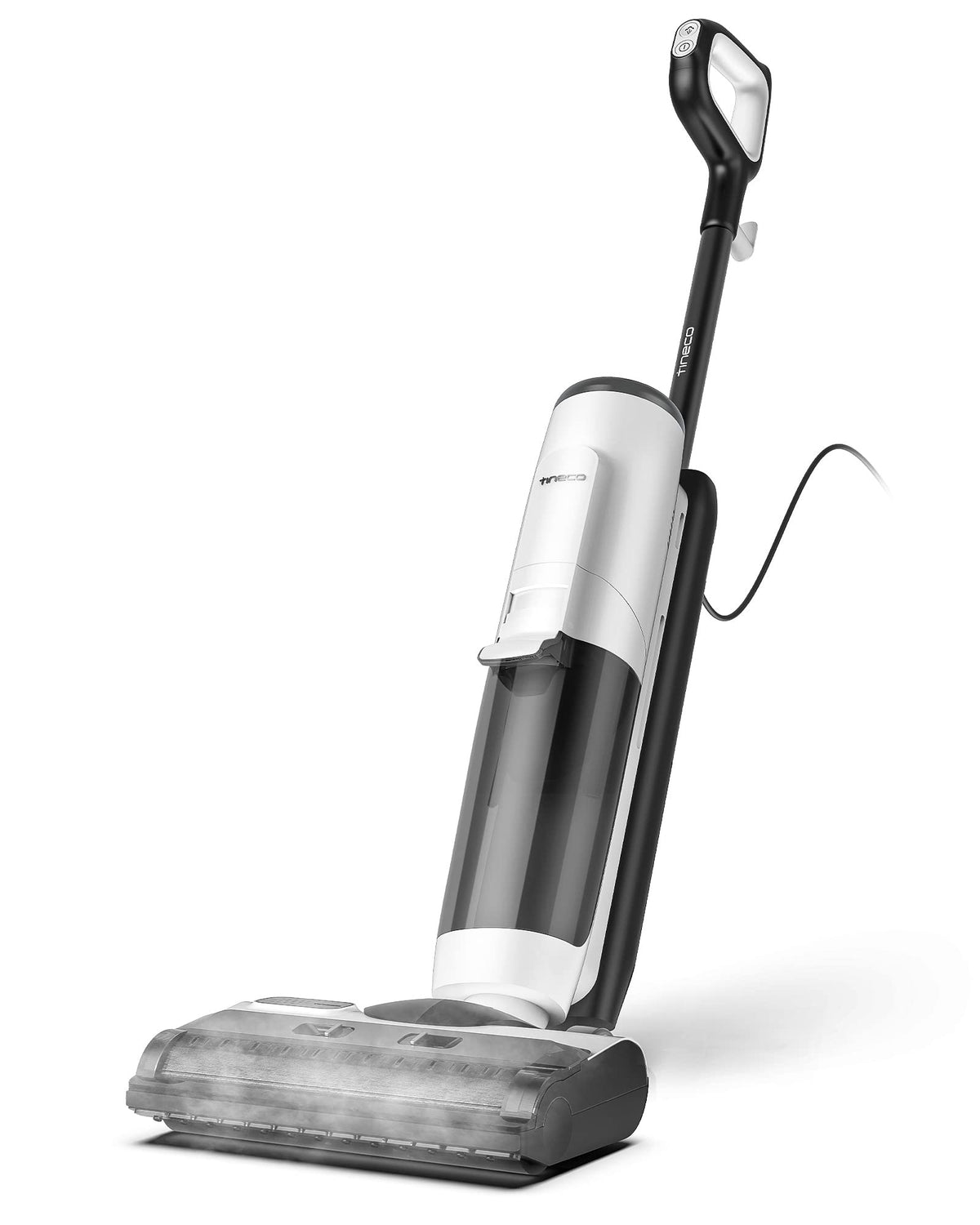 Tineco Floor One S5 Steam Cleaner Wet Dry Vacuum All In One, Hardwood Floor Cleaner Great For Sticky Messes, Smart Steam Mop For