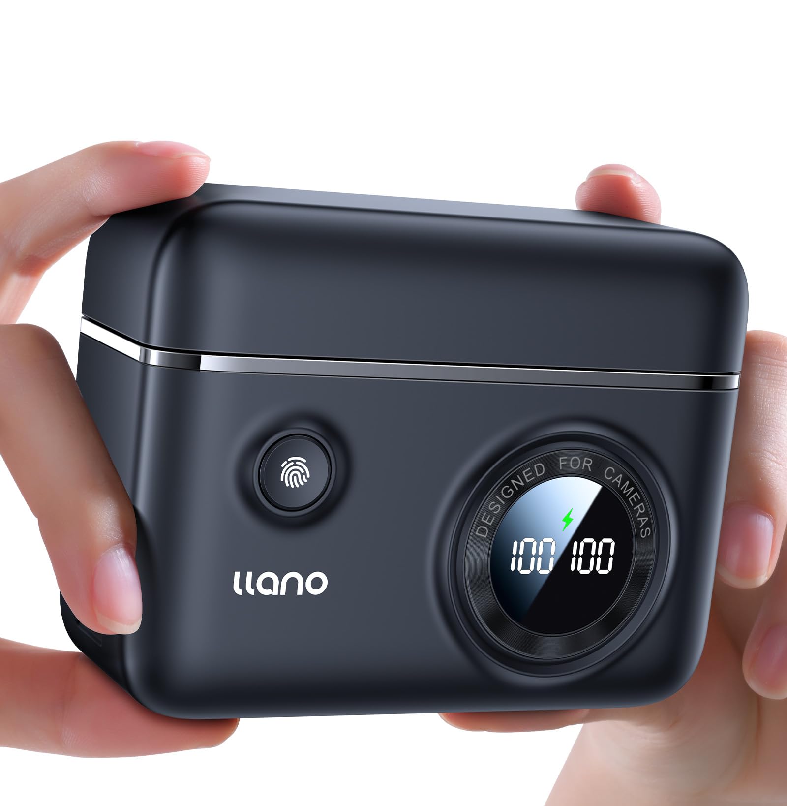 Llano Lp E17 Camera Battery 18W Fast Dual Usb C Charger, Compatible With Canon Eos Rp, Rebel T6I, 7I, 8I, T6S, Sl2, Sl3, M3, M5,